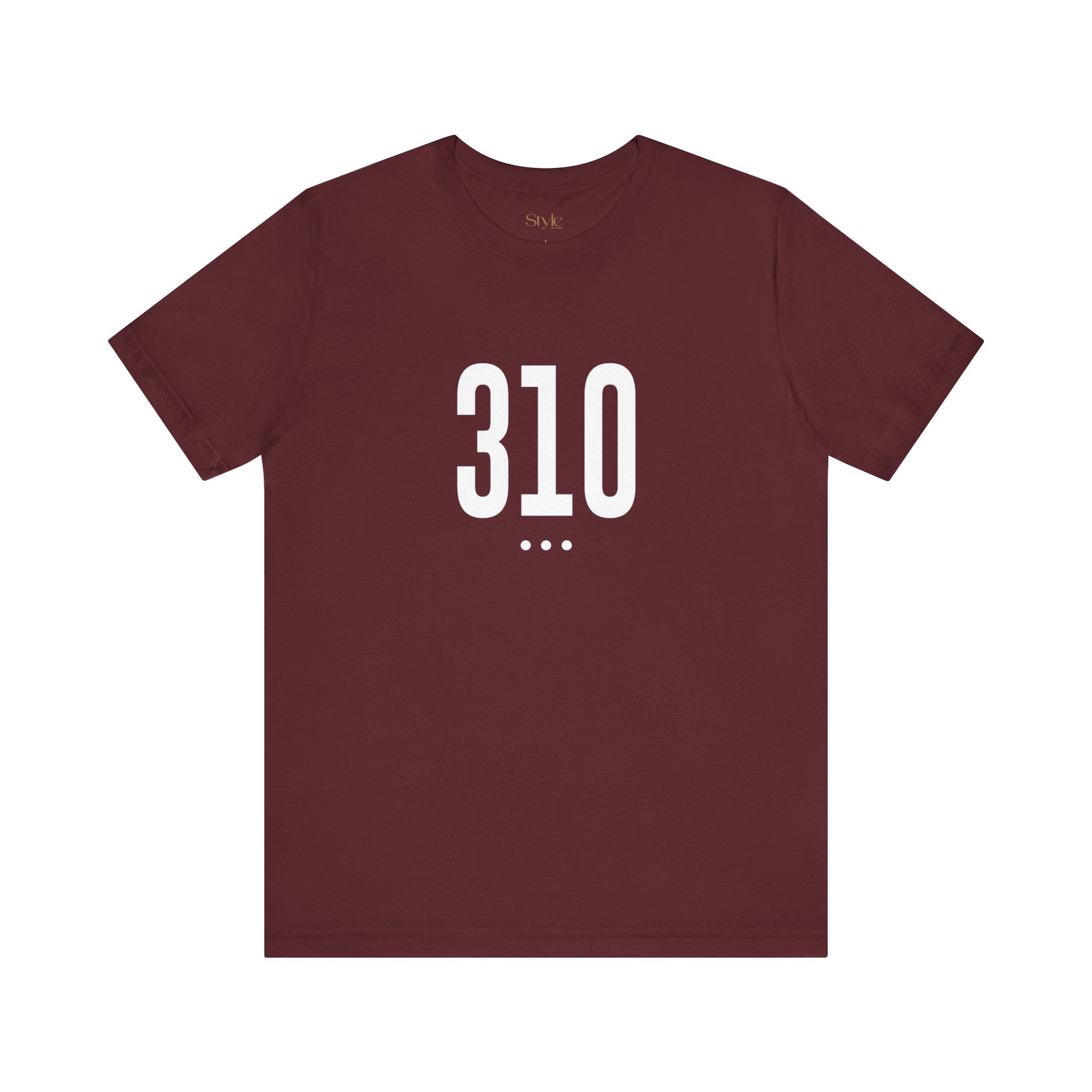310 White Code Southern California Unisex Tee
