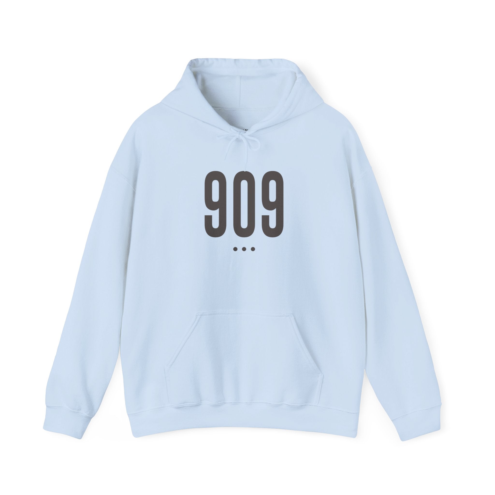 909 Logo Front Unisex Hoodie