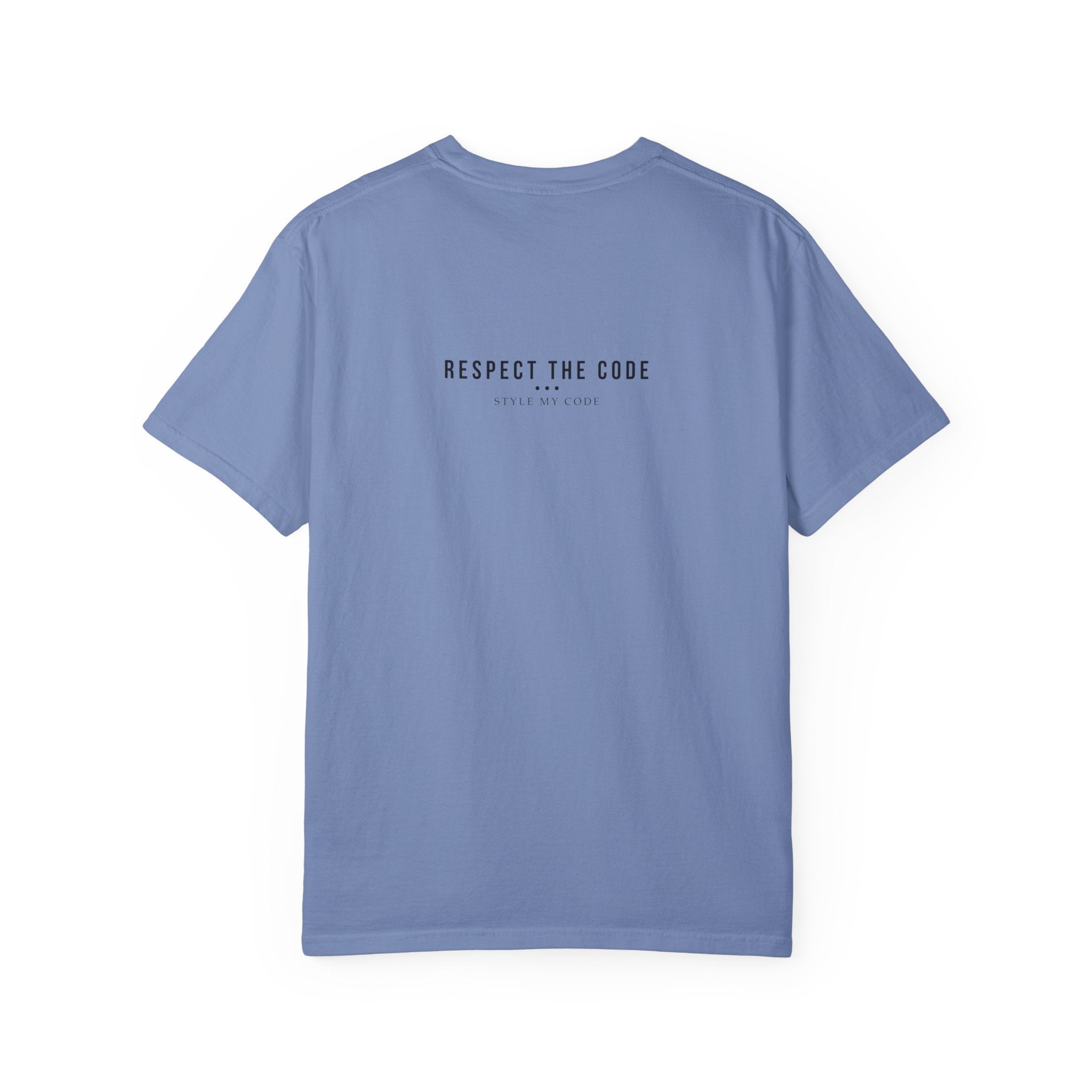 Respect the Code 213 Black and White Graffiti T-Shirt
