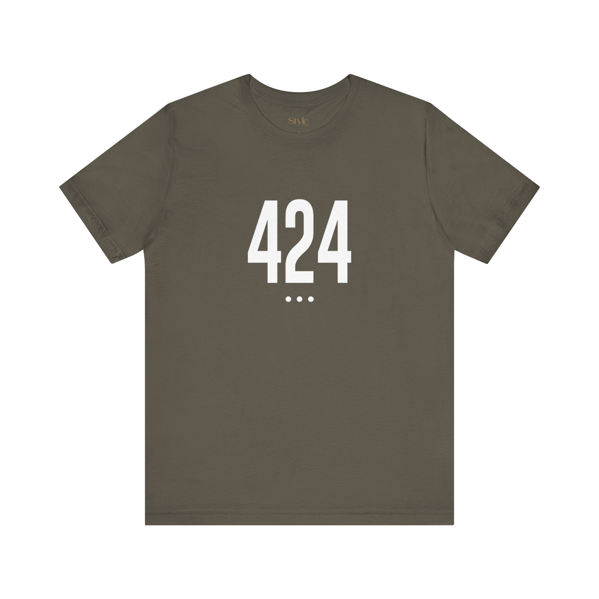 424 White Code Southern California Unisex Tee
