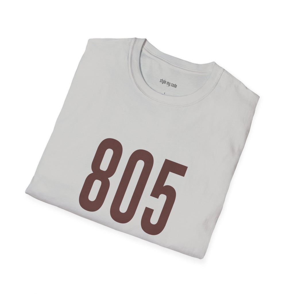 805 Logo Front Unisex Soft-style T-Shirt