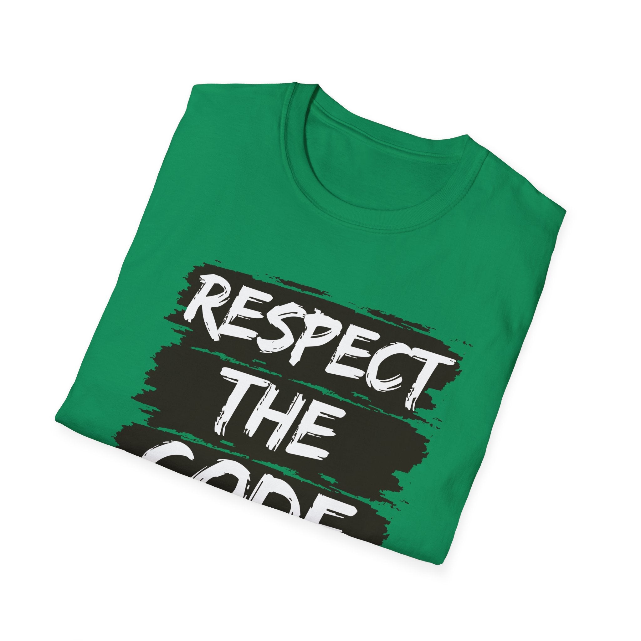 Respect the Code Unisex T-Shirt | Comfortable Graphic Tee for Everyday Wear | Perfect Gift for Artists, Creatives & Code Lovers