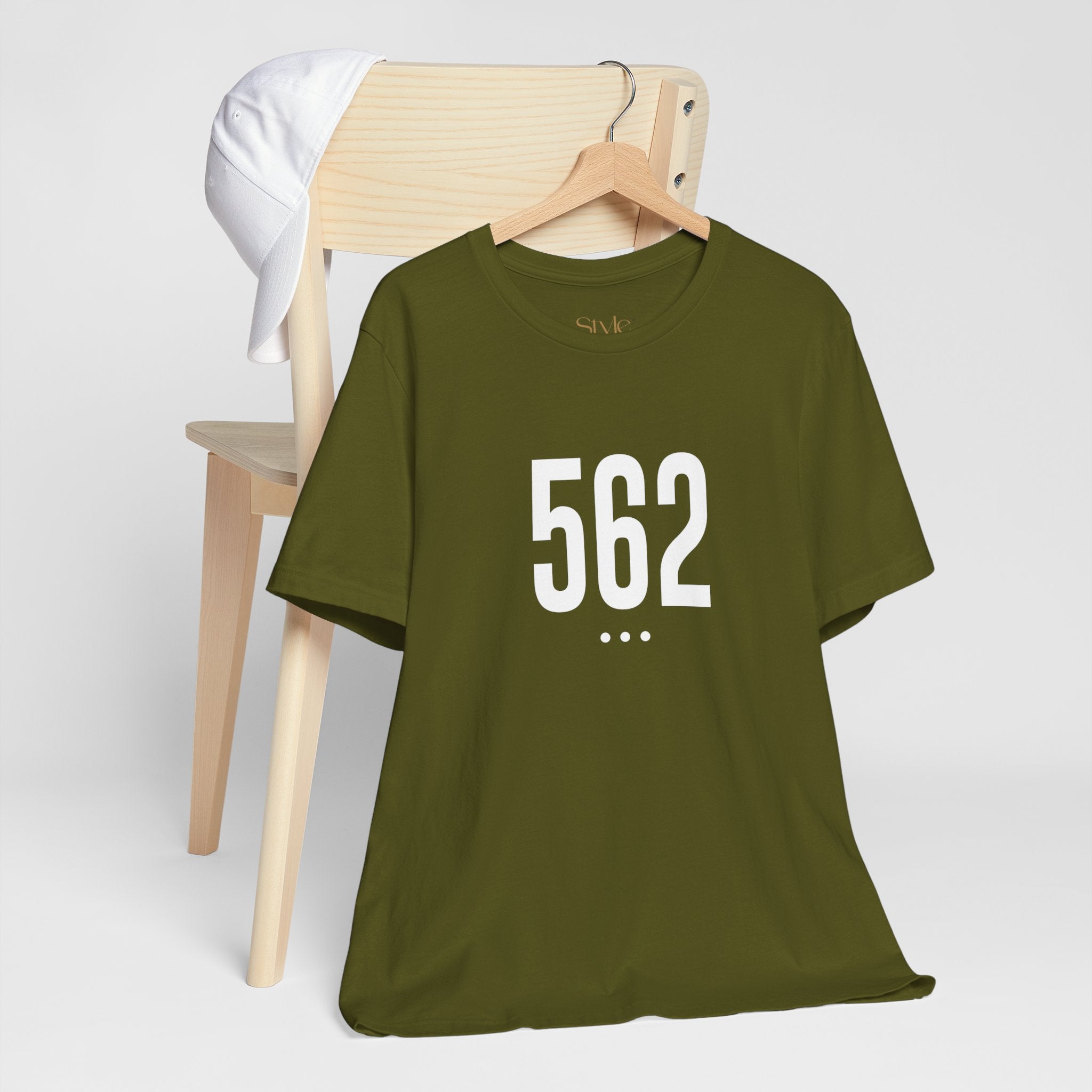 562 White Code Southern California Unisex Tee