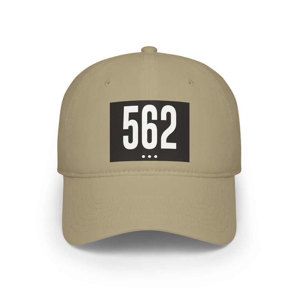 562 White Logo Low Profile Baseball Cap
