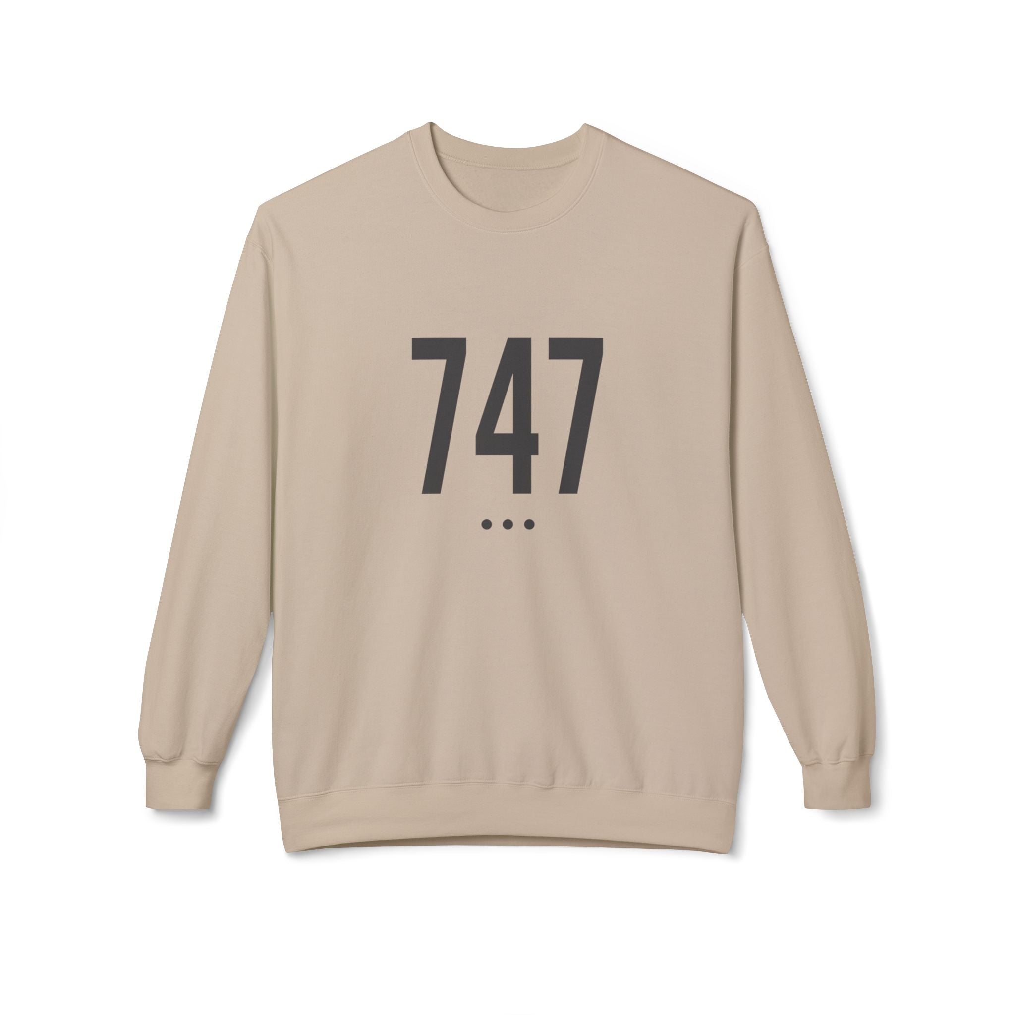 747 Front Unisex Crewneck Sweatshirt