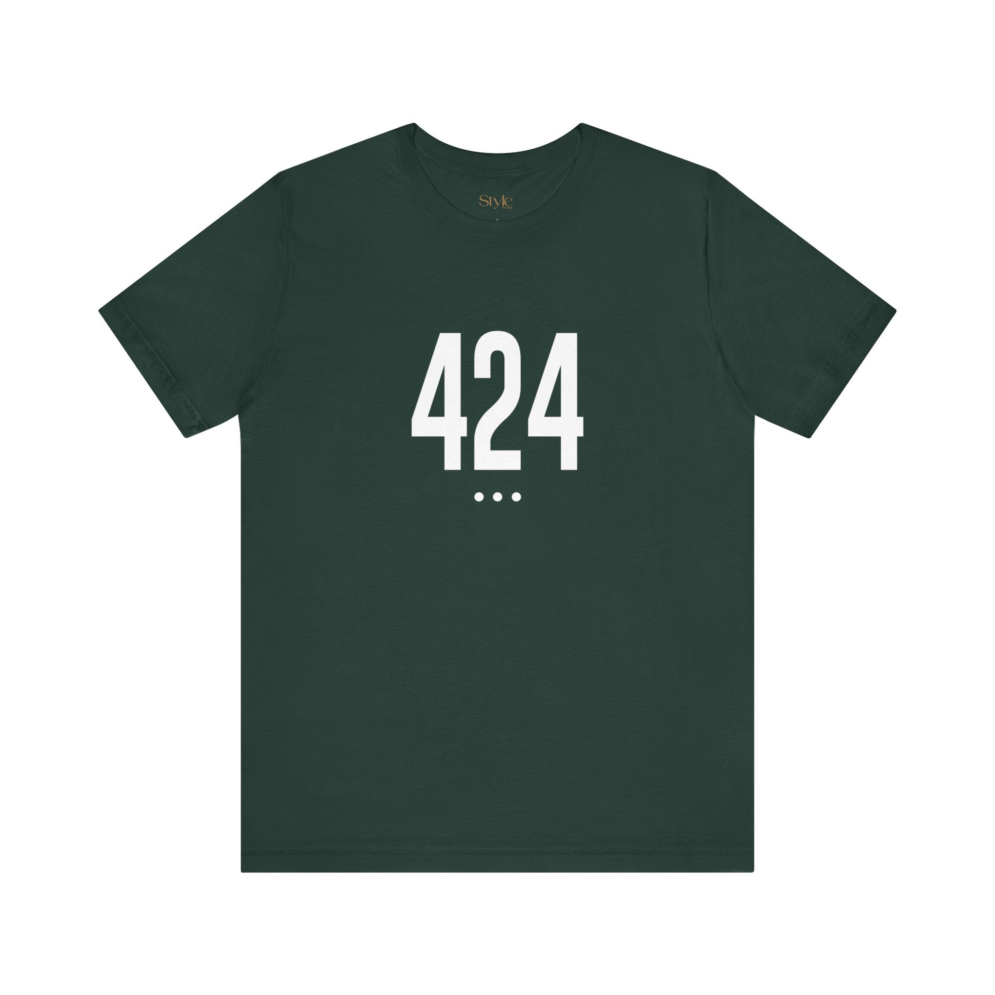 424 White Code Southern California Unisex Tee