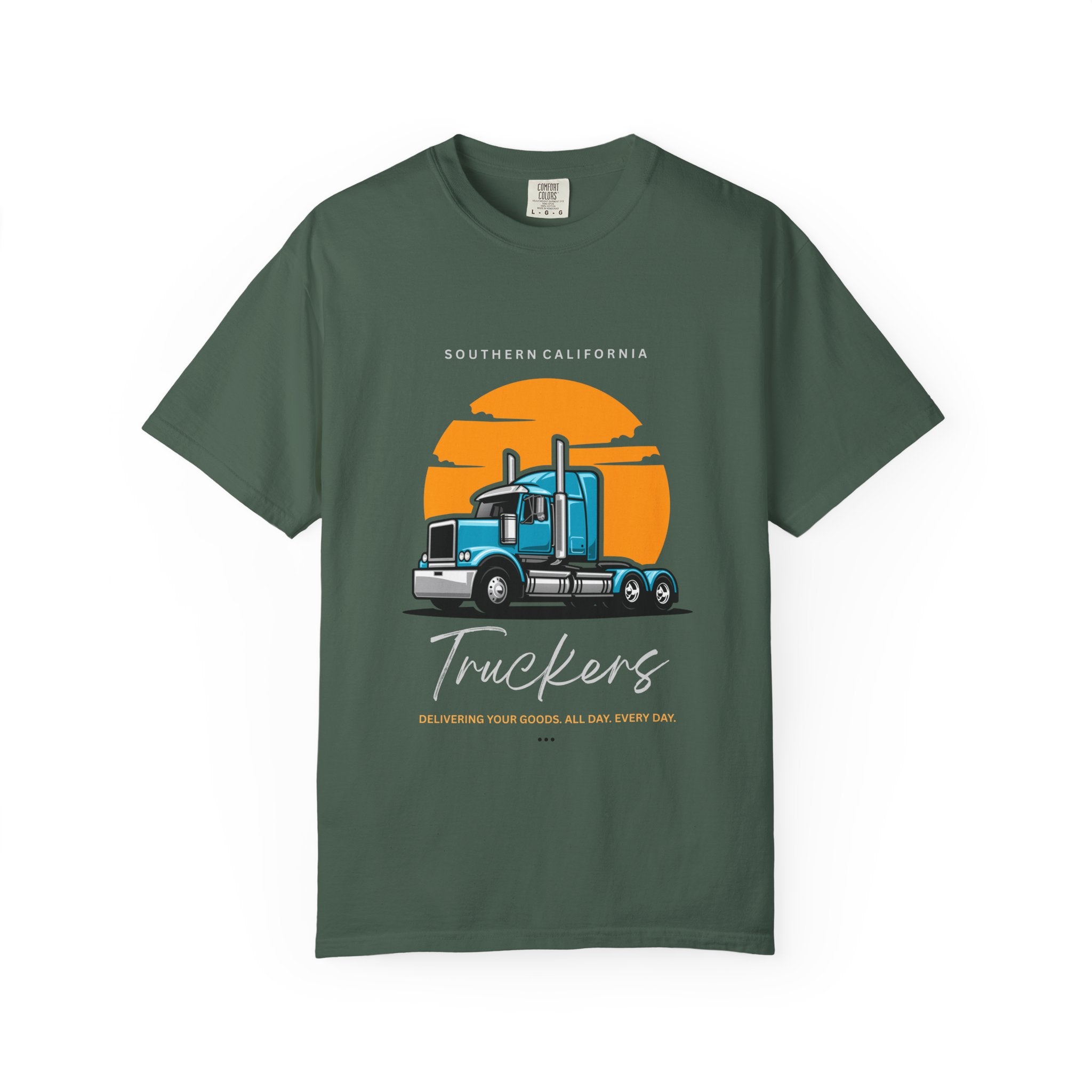 Southern California Truckers T-Shirt – Vintage Style, Perfect Gift for Truck Drivers
