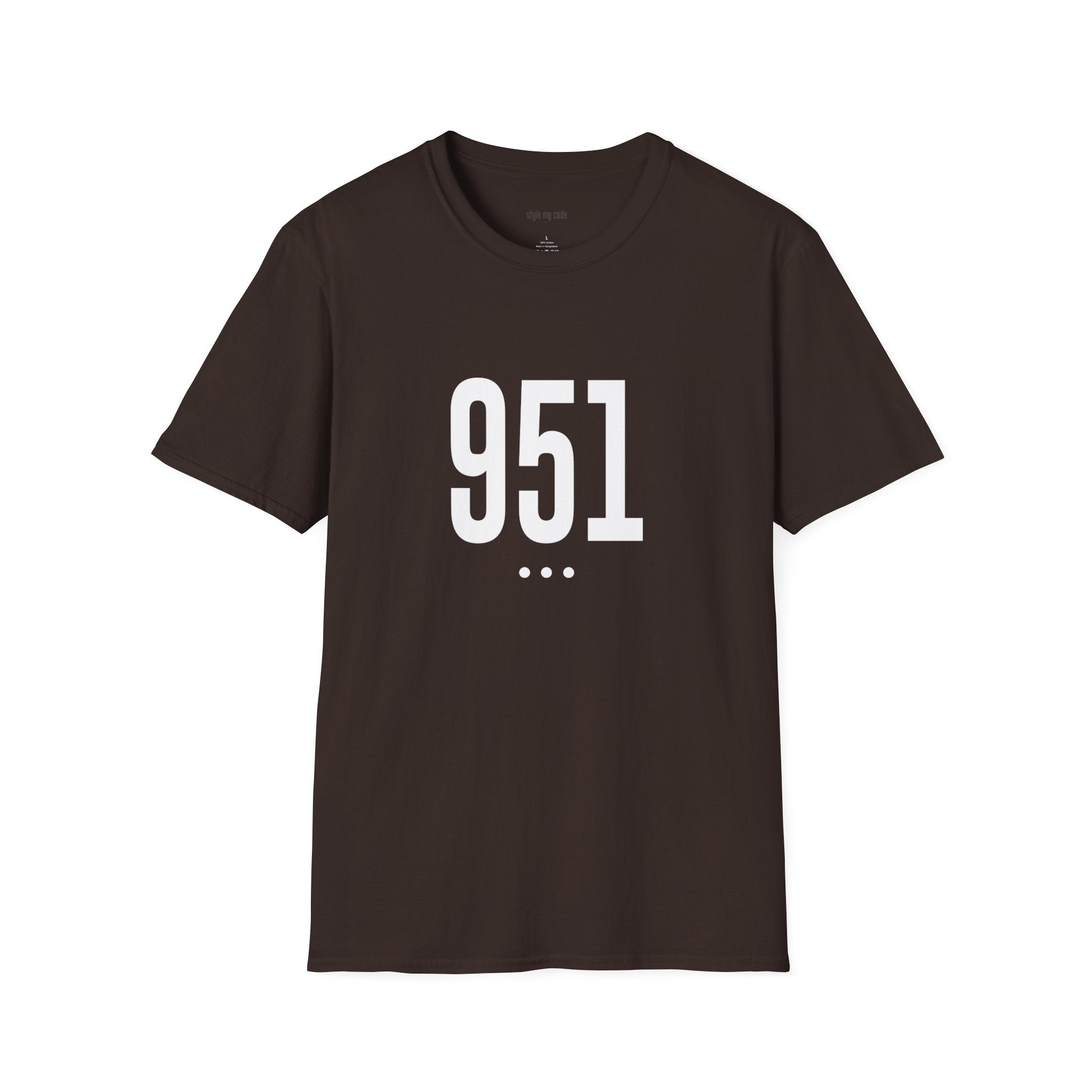951 White Logo Front T-Shirt