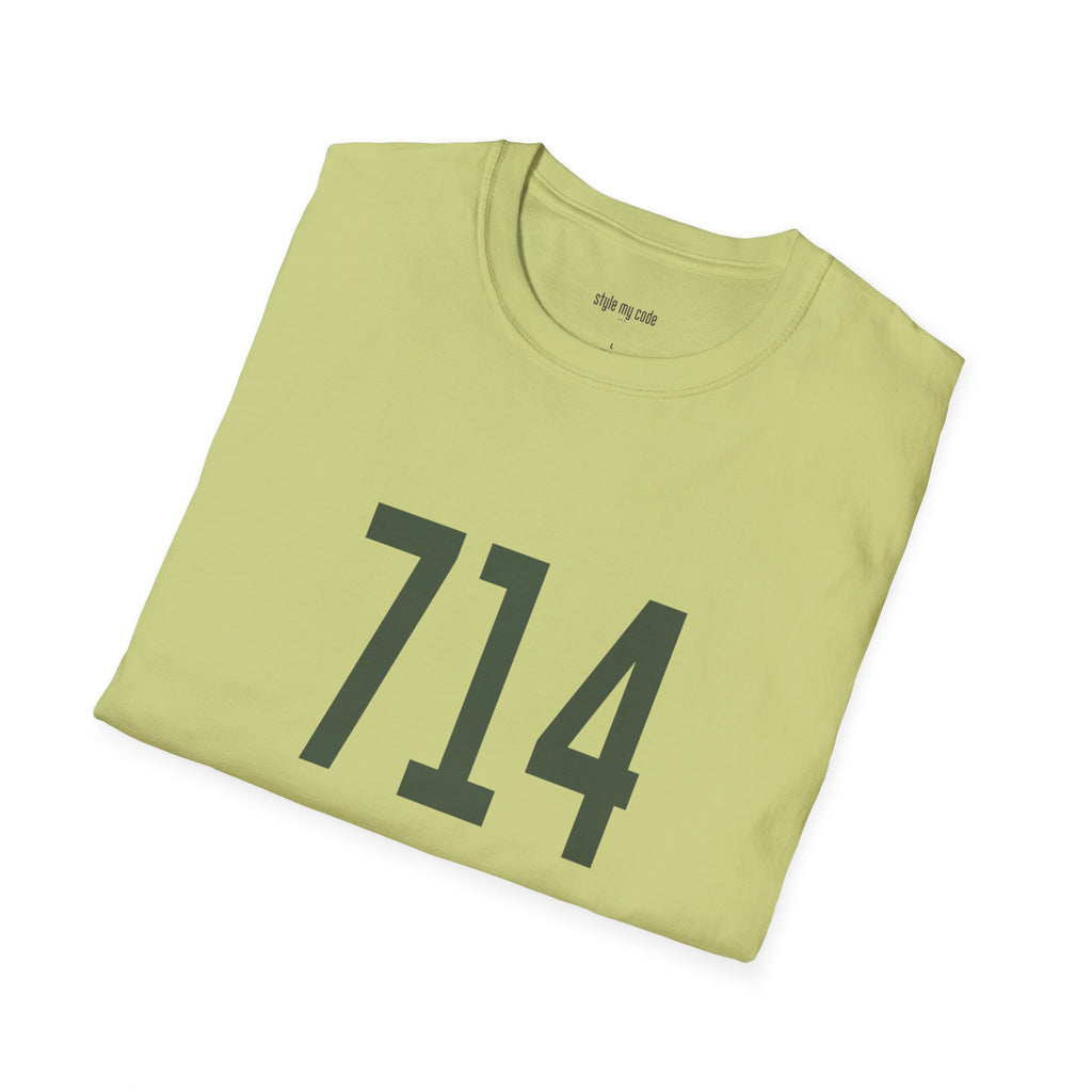 714 Logo Front T-Shirt