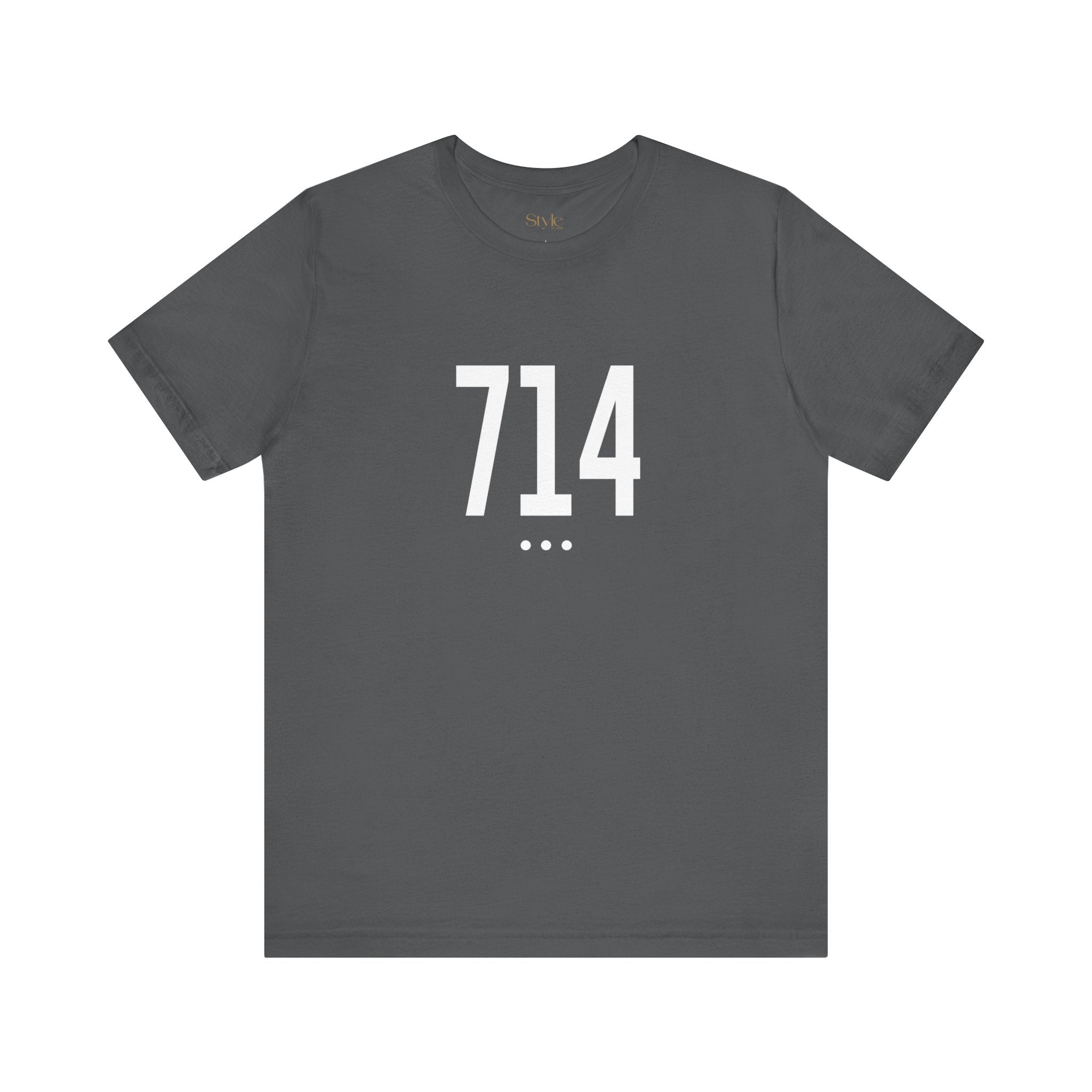 714 White Code Southern California Unisex Tee