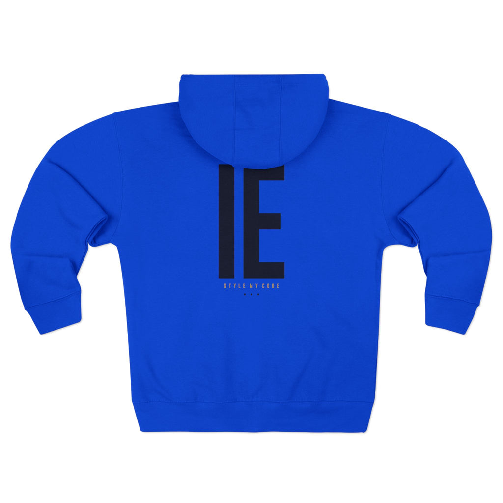 442 IE / Coachella Valley Street Style Unisex Zip Hoodie, Comfortable Layer, Great for Athleisure, Urban Fashion