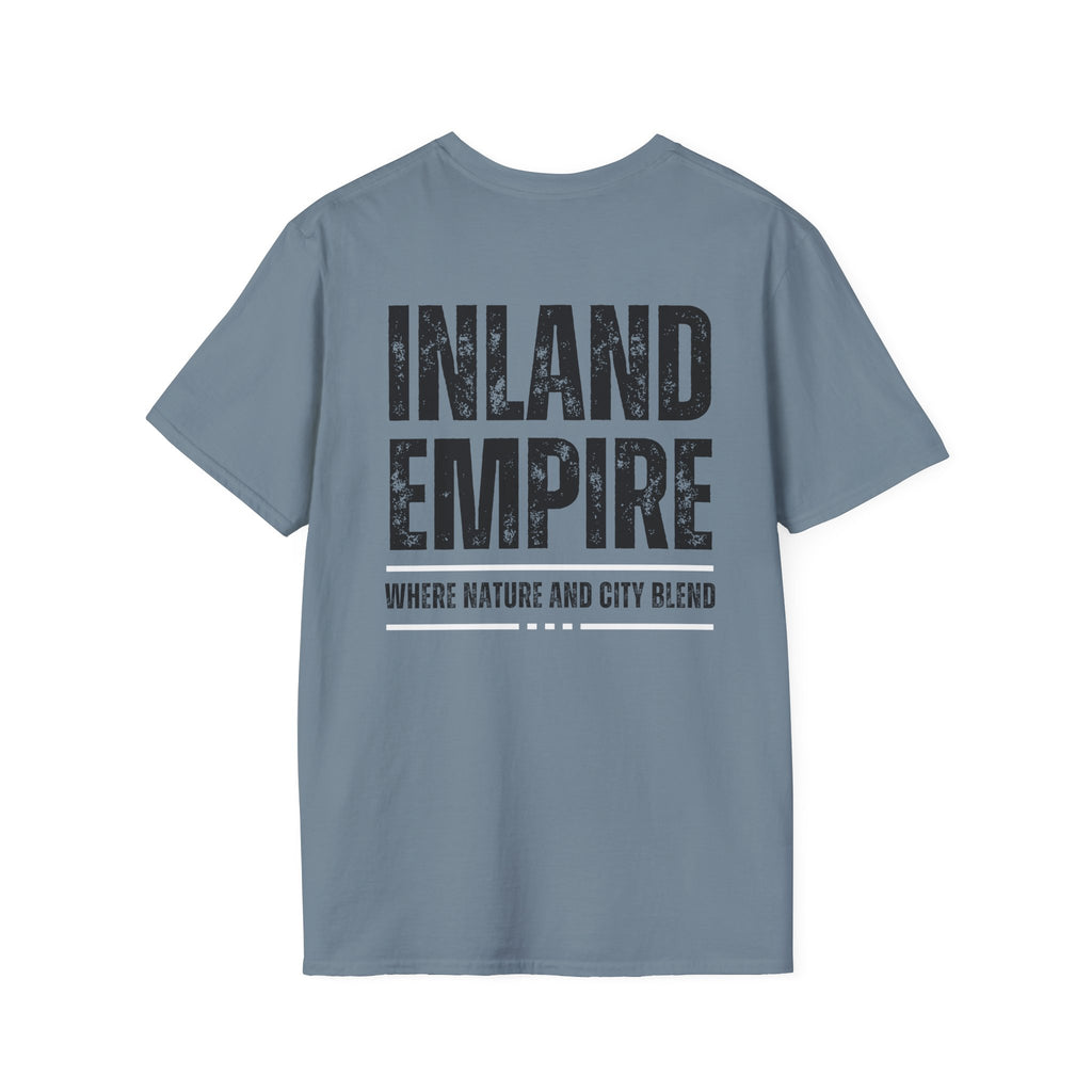 Inland Empire Unisex T-Shirt Black - Comfortable City Nature Tee, Gift for Locals, Casual Wear, Travel Shirt, Great for Holidays