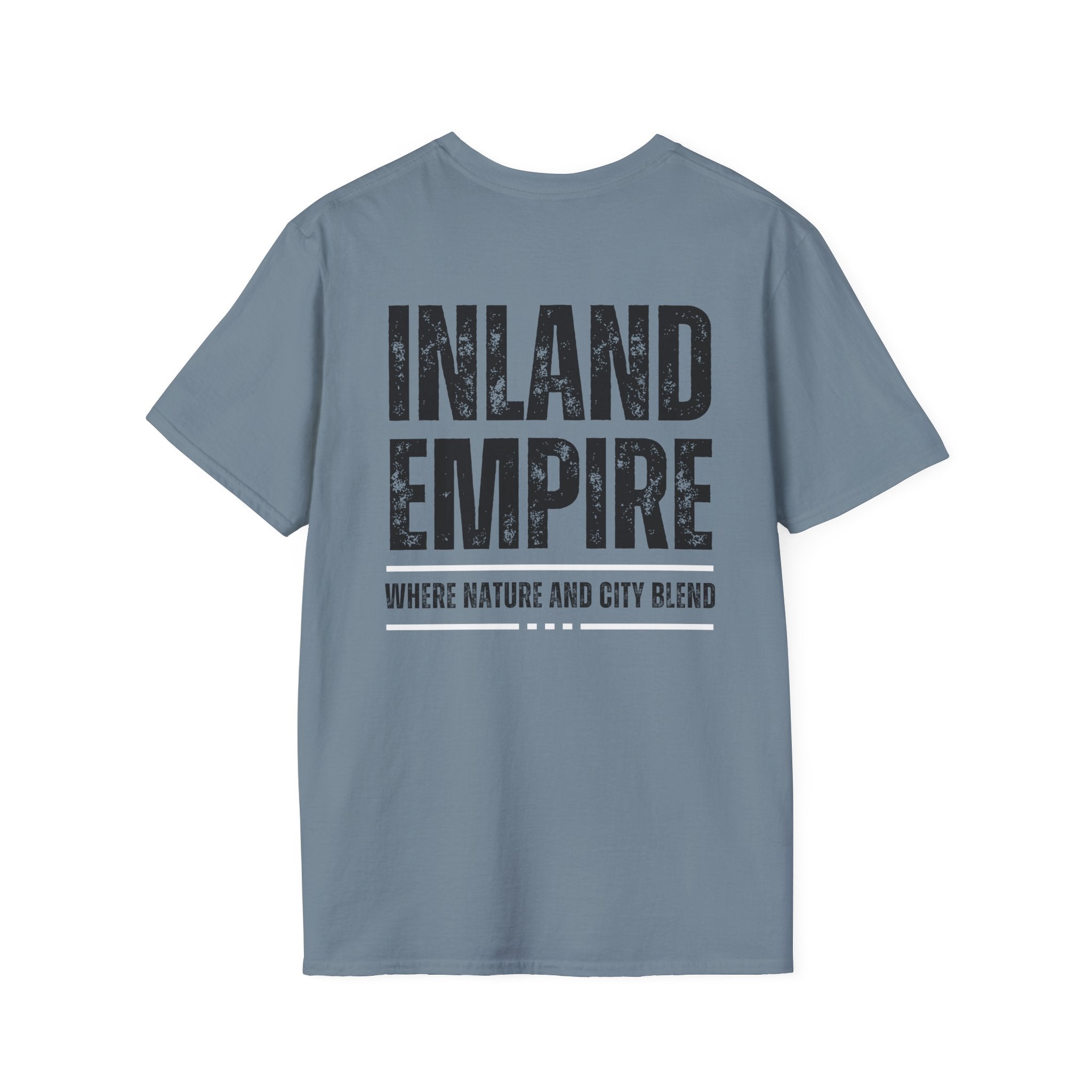 Inland Empire Unisex T-Shirt Black - Comfortable City Nature Tee, Gift for Locals, Casual Wear, Travel Shirt, Great for Holidays