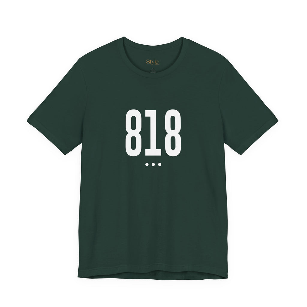 818 White Code Southern California Unisex Tee
