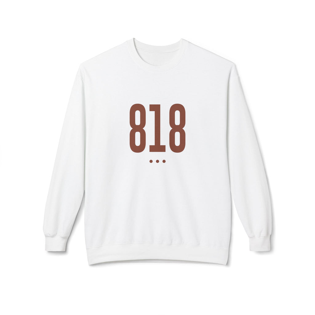 818 Logo Front Crewneck Sweatshirt