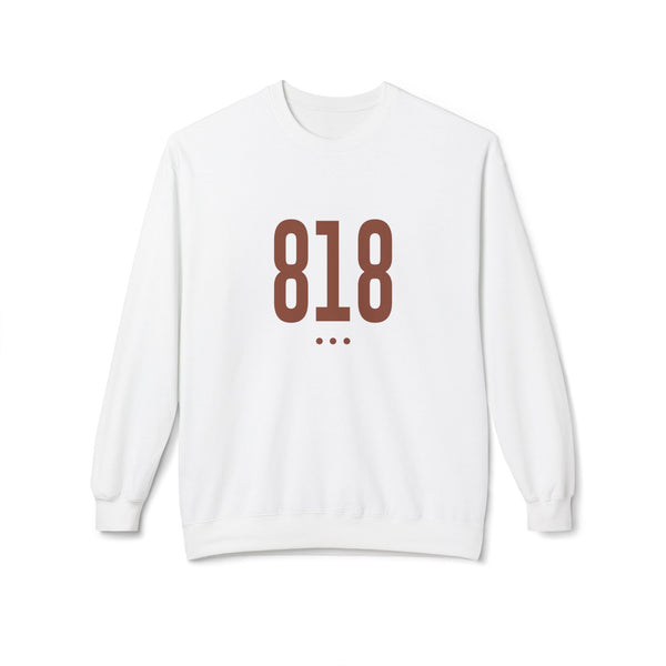 818 Logo Front Crewneck Sweatshirt