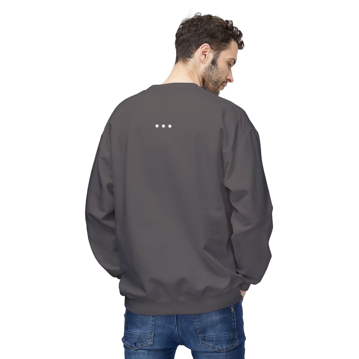 424 White Logo Front Unisex Sweatshirt