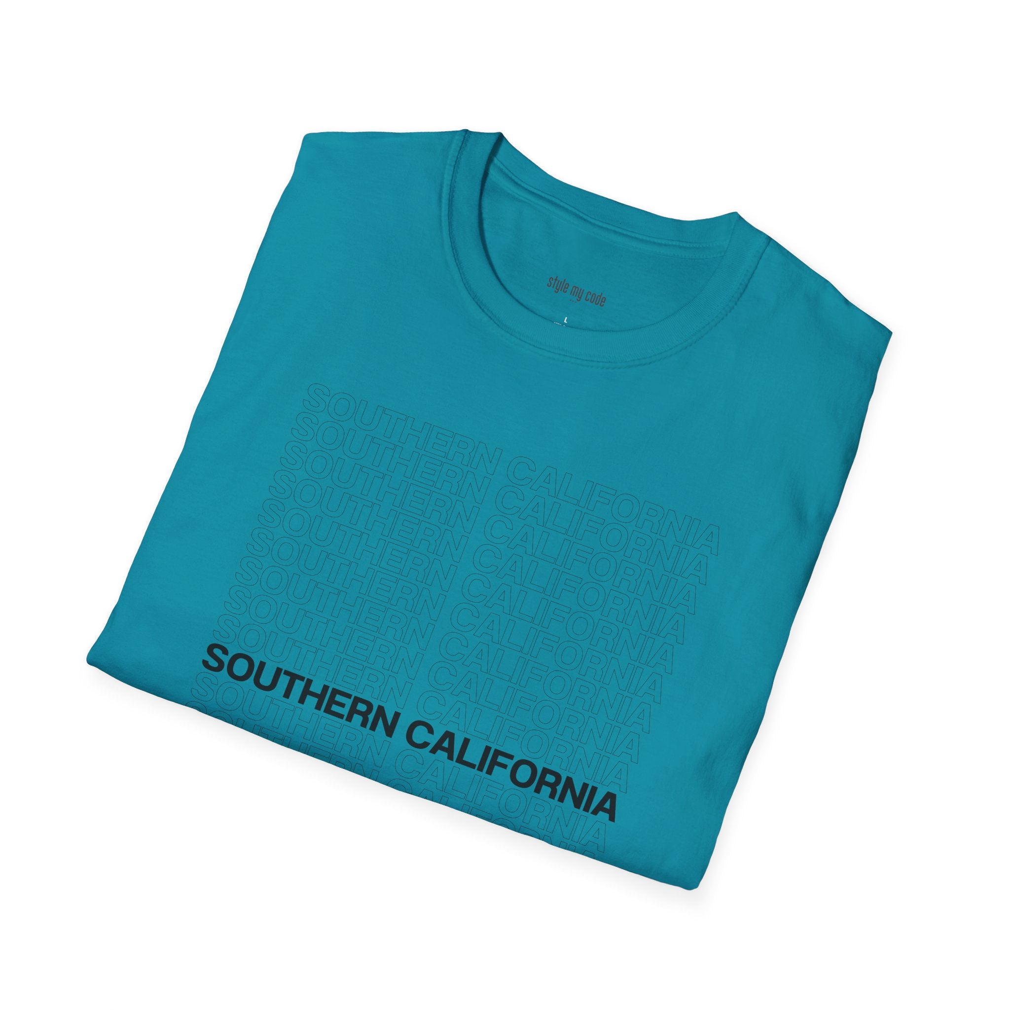 Southern California Unisex Softstyle T-Shirt - Casual Vibe for Everyday Wear