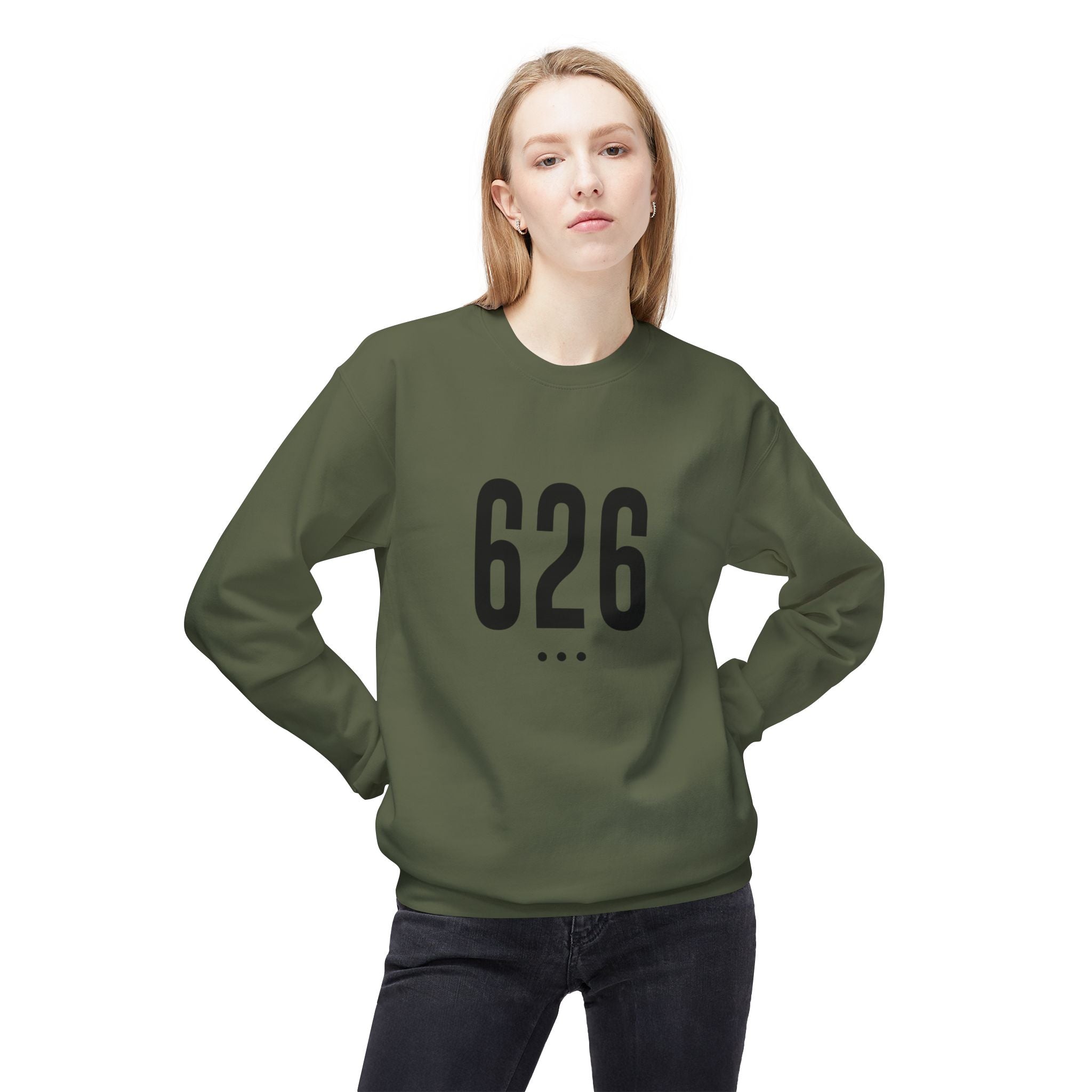 626 Front Unisex Crewneck Sweatshirt