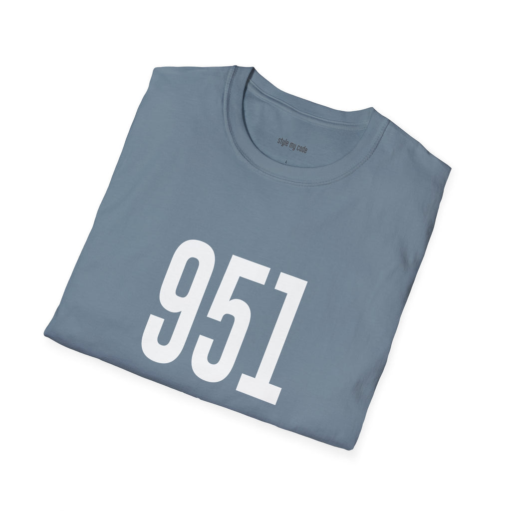 951 White Logo Front T-Shirt