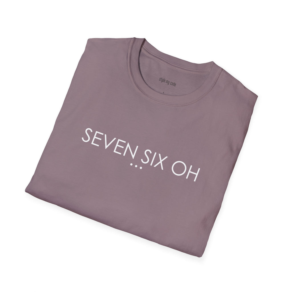 "SEVEN SIX OH" Design T-Shirt
