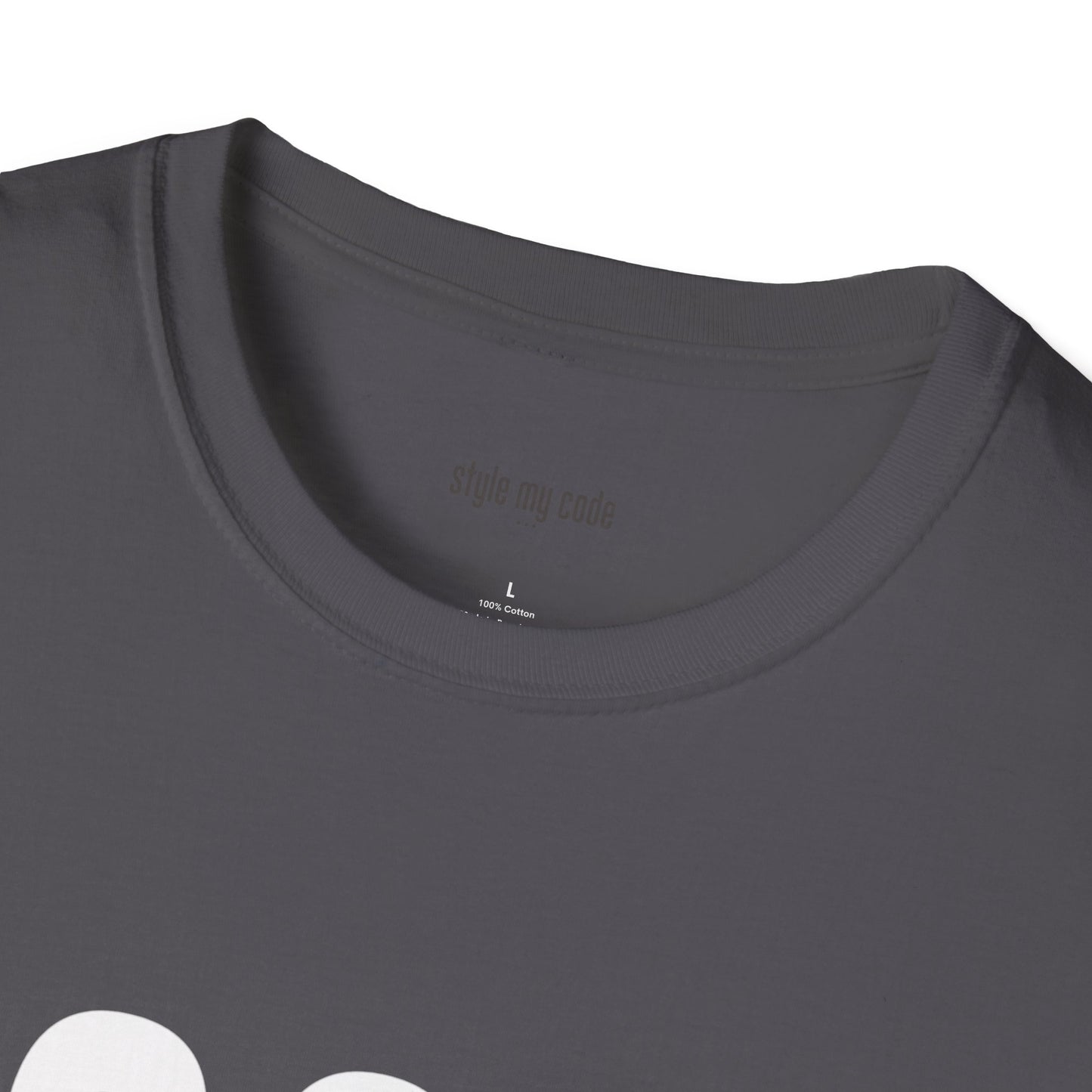 323 White Logo Front T-Shirt