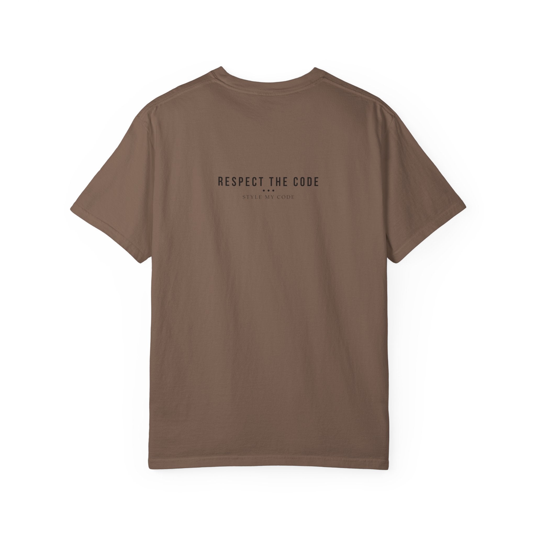 Respect the Code 213 Black and White Graffiti T-Shirt