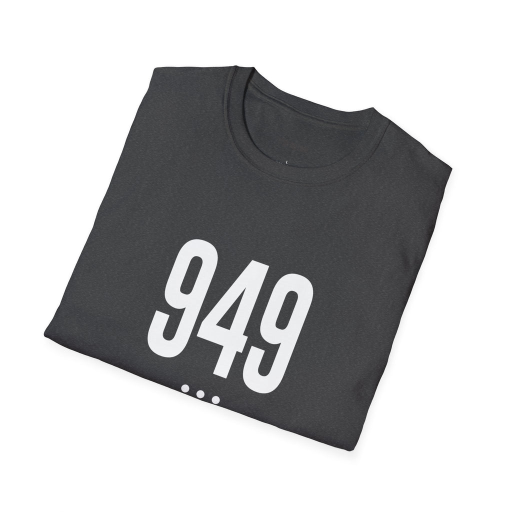 949 White Logo Front Unisex T-Shirt