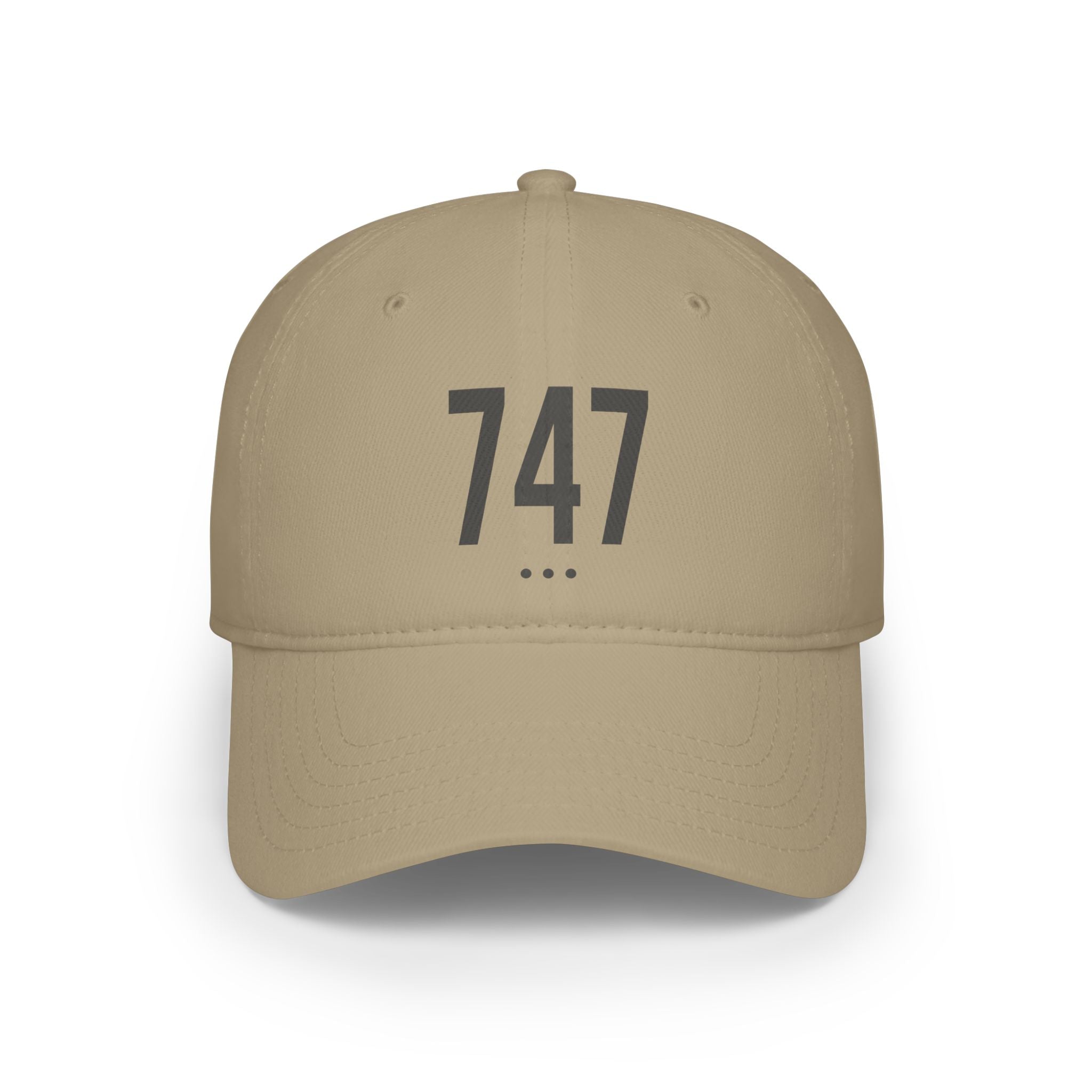 747 Low Profile Baseball Cap