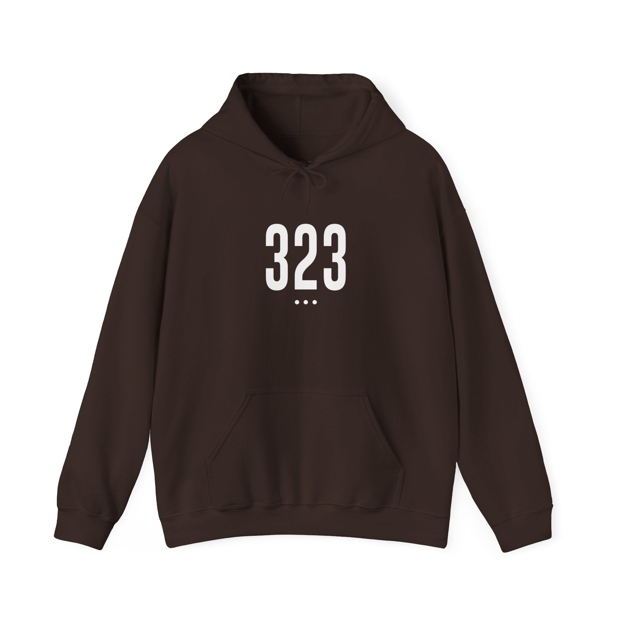 323 Logo Front Hoodie