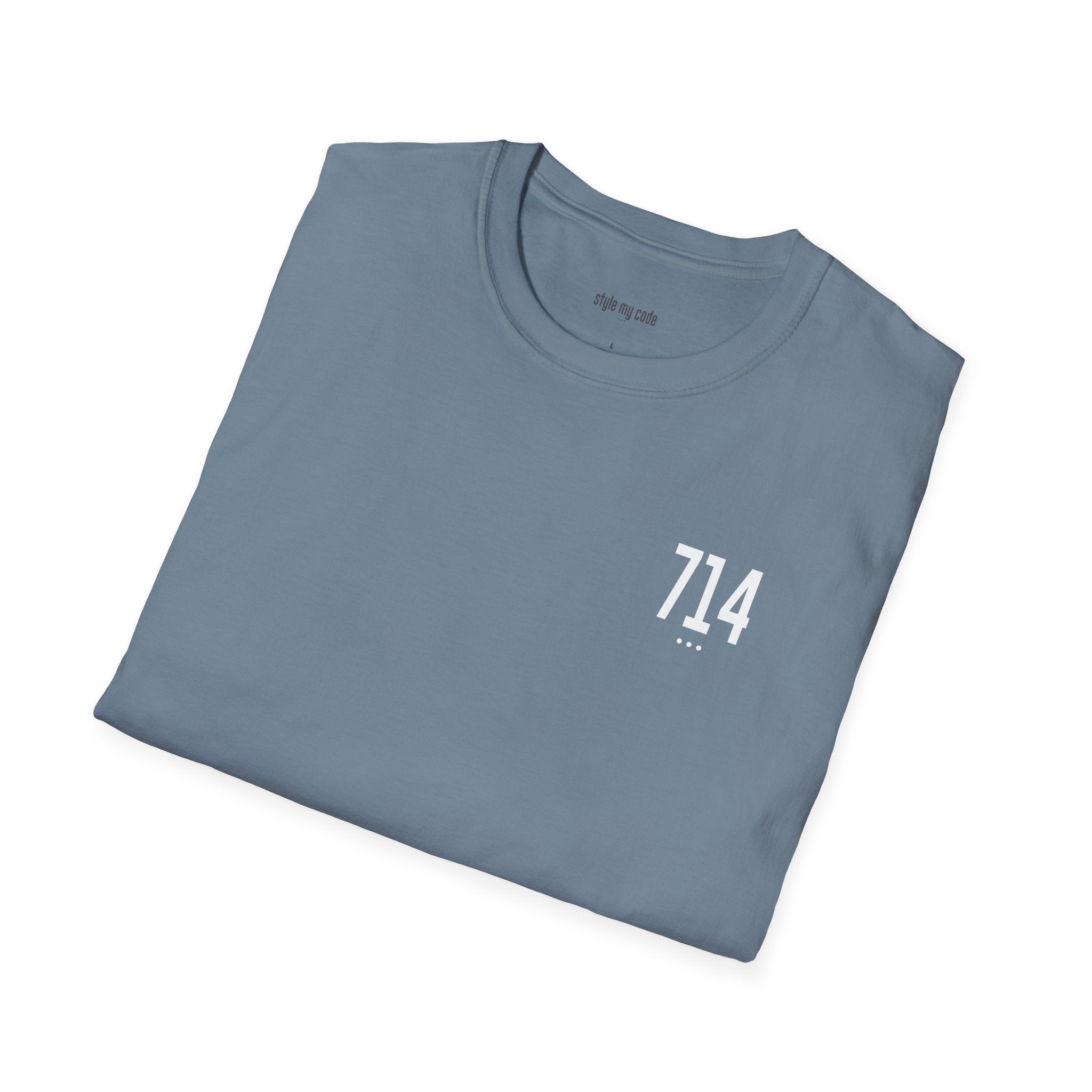 714 White Logo T-Shirt