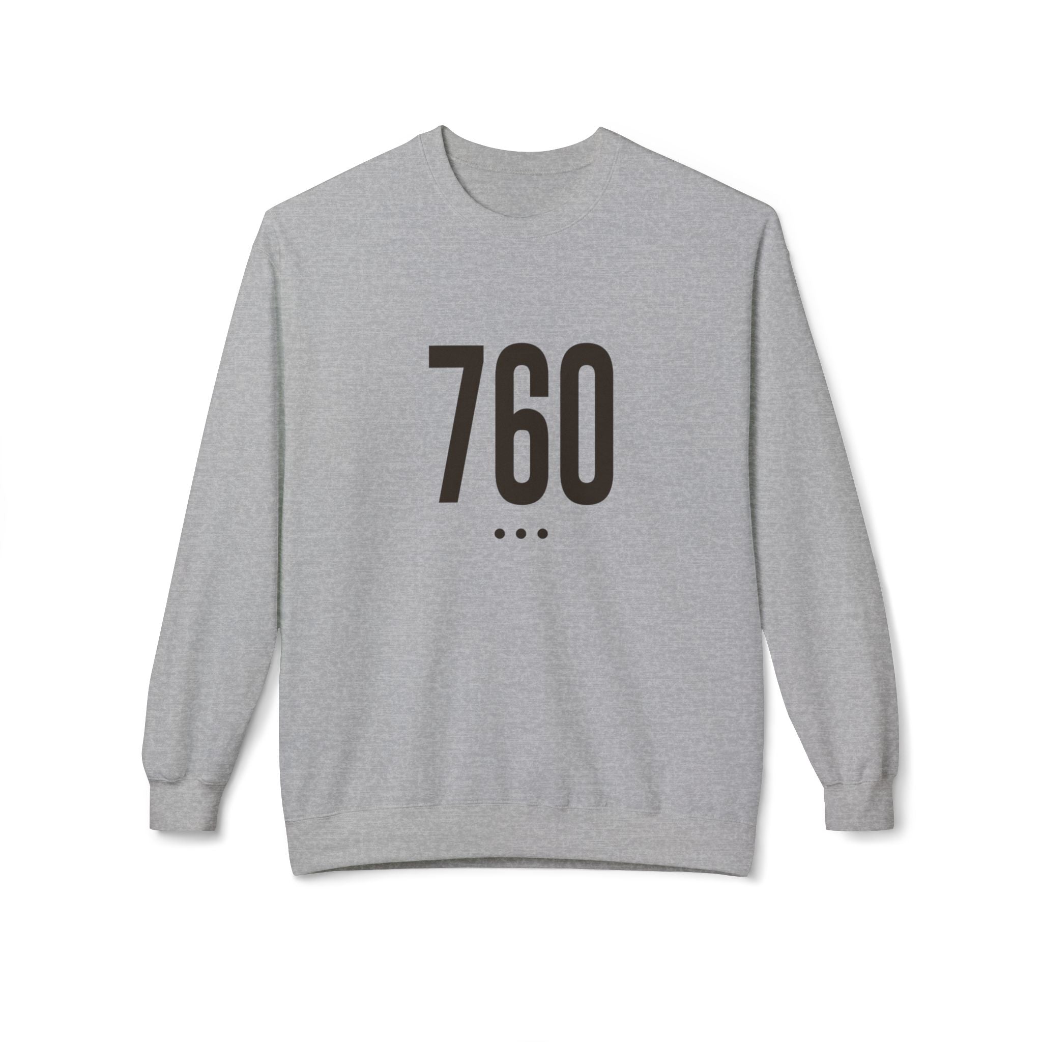 760 Logo Front Unisex Crewneck Sweatshirt