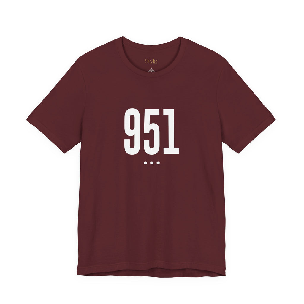 951 White Code Southern California Unisex Tee