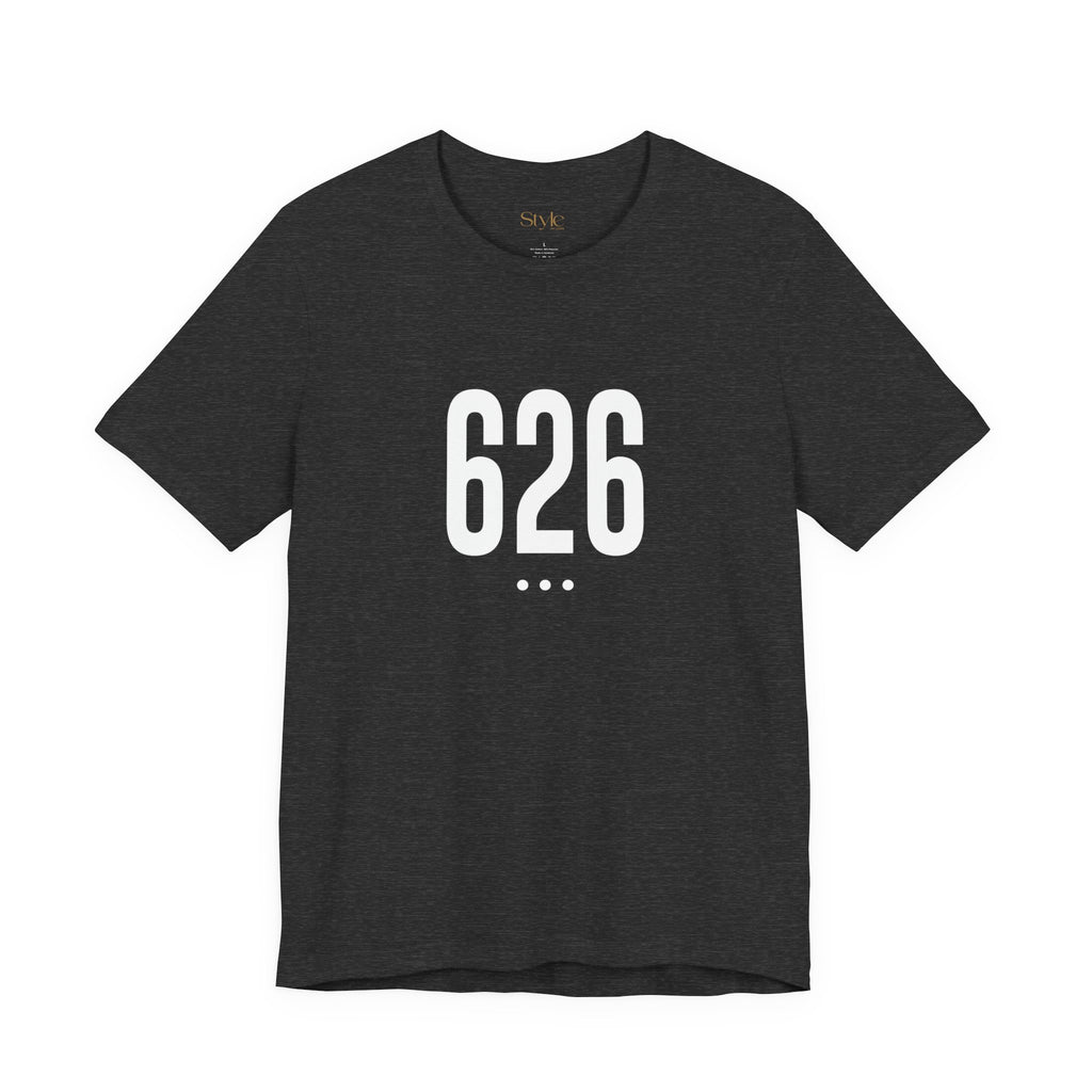 626 White Code Southern California Unisex Tee
