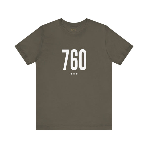 760 White Code Southern California Unisex Tee