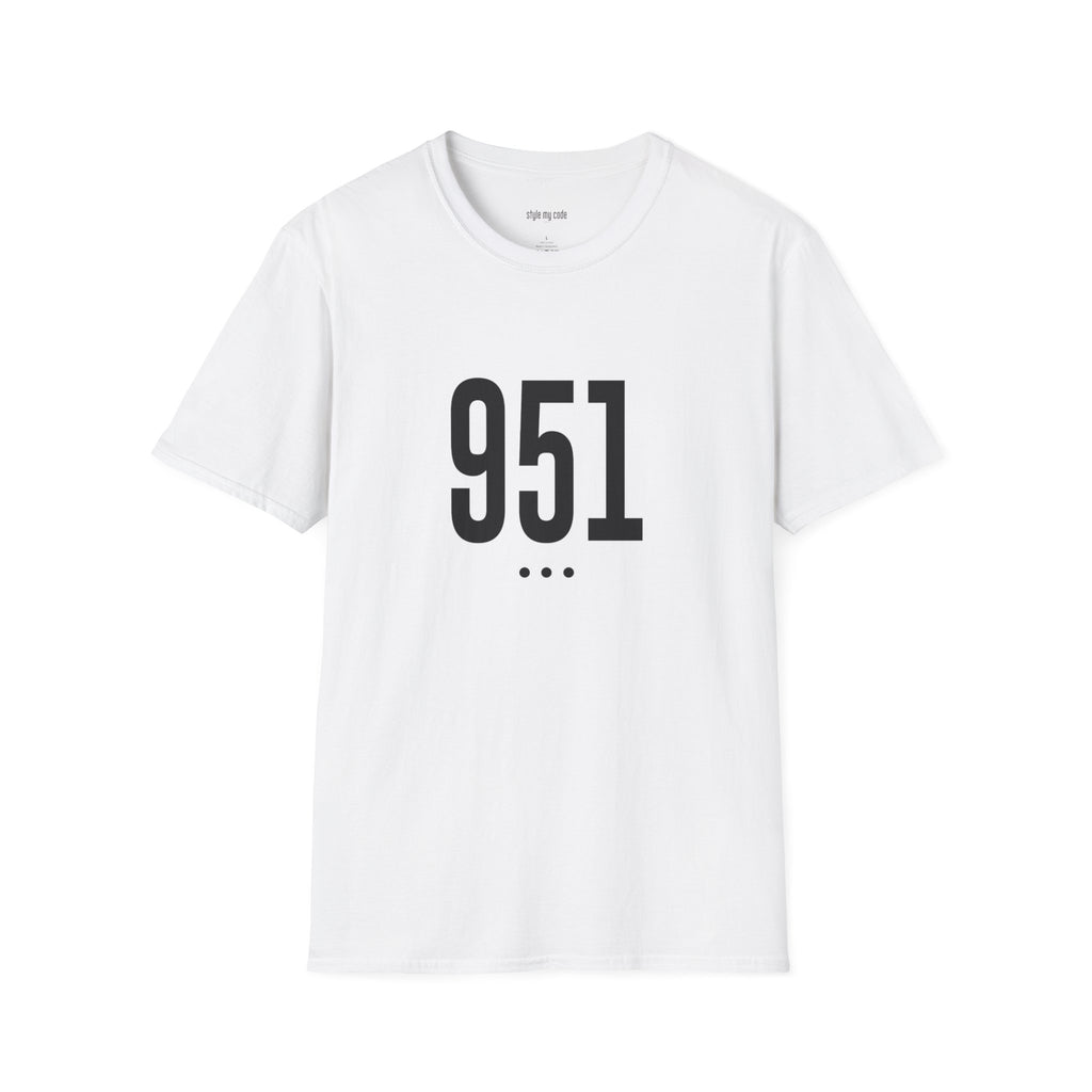 951 Black Logo Front T-Shirt