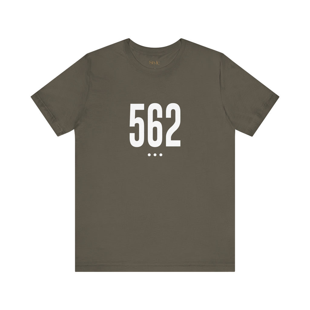 562 White Code Southern California Unisex Tee