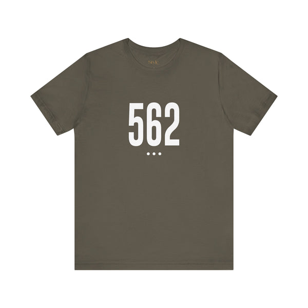 562 White Code Southern California Unisex Tee