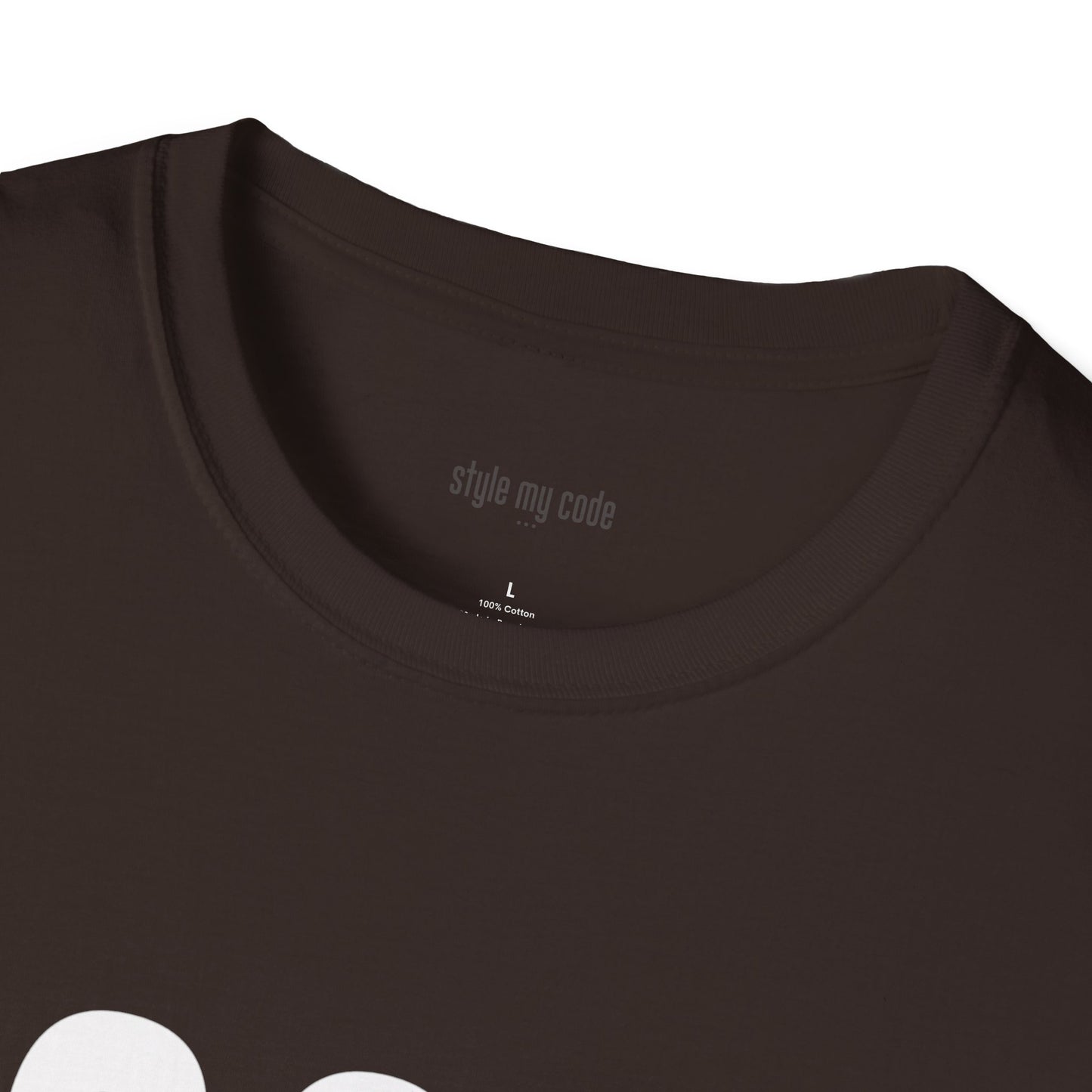 323 White Logo Front T-Shirt