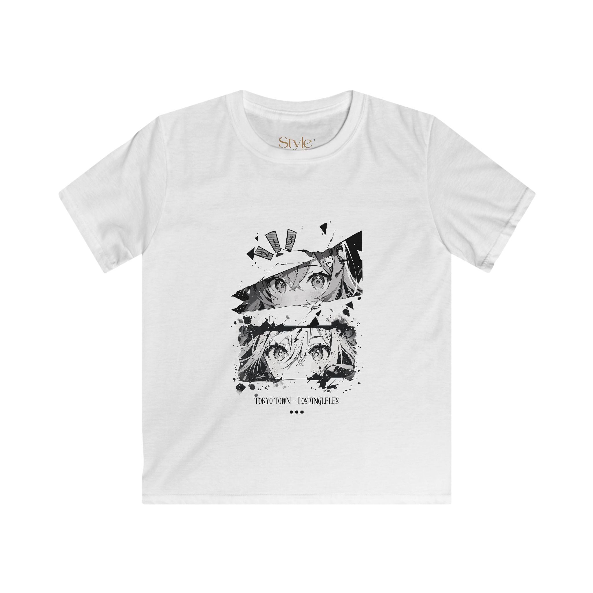 Anime Character Kids Tee | Unique Style Soft Tee for Trendsetting Kids