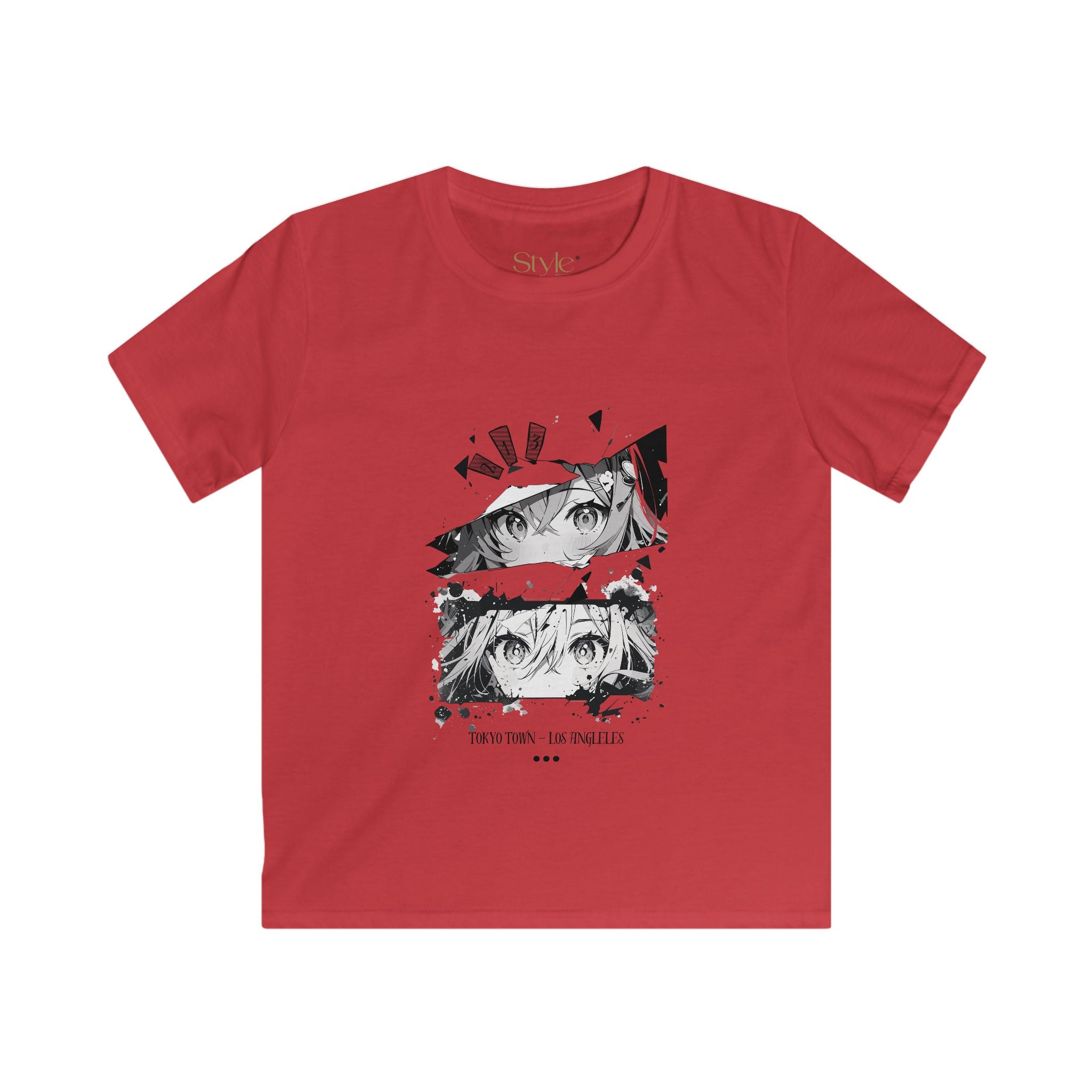 Anime Character Kids Tee | Unique Style Soft Tee for Trendsetting Kids