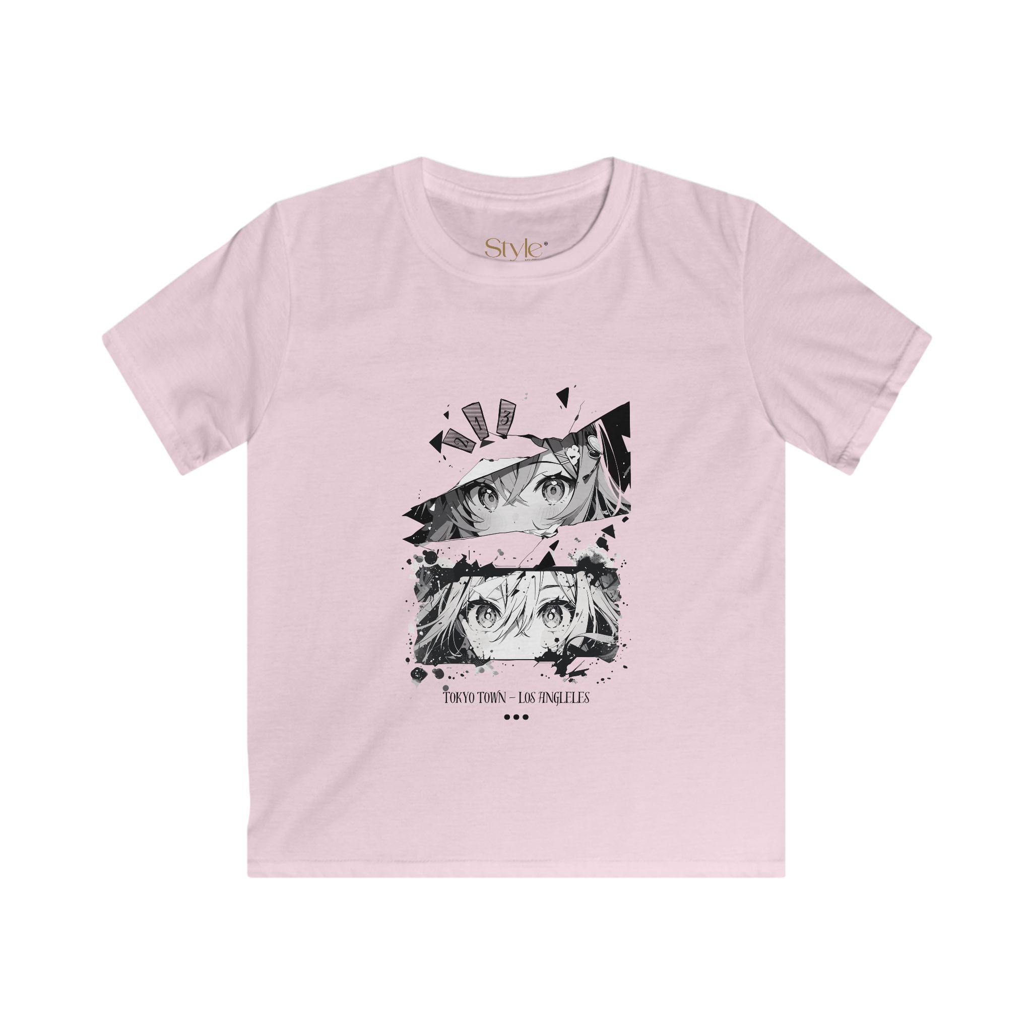 Anime Character Kids Tee | Unique Style Soft Tee for Trendsetting Kids