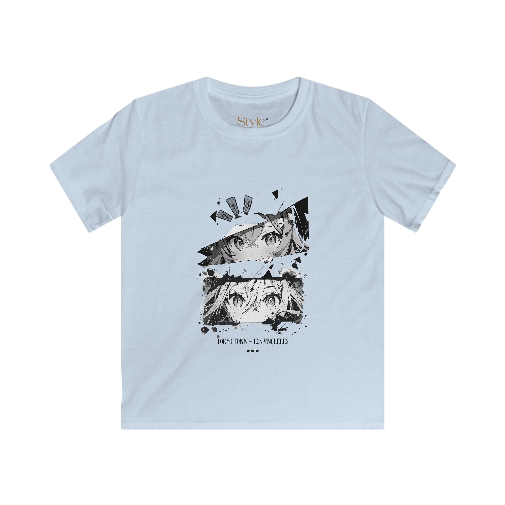 Anime Character Kids Tee | Unique Style Soft Tee for Trendsetting Kids