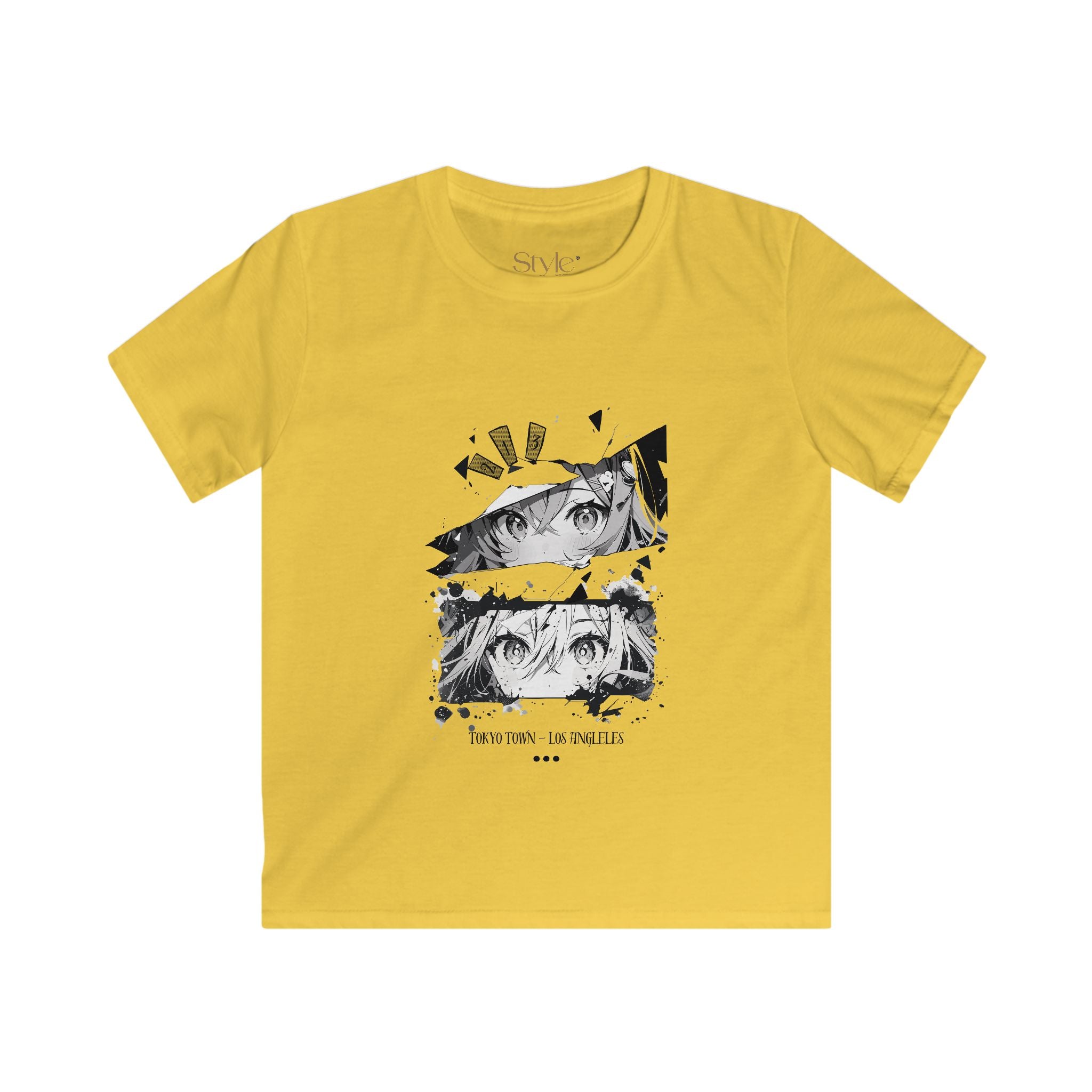 Anime Character Kids Tee | Unique Style Soft Tee for Trendsetting Kids