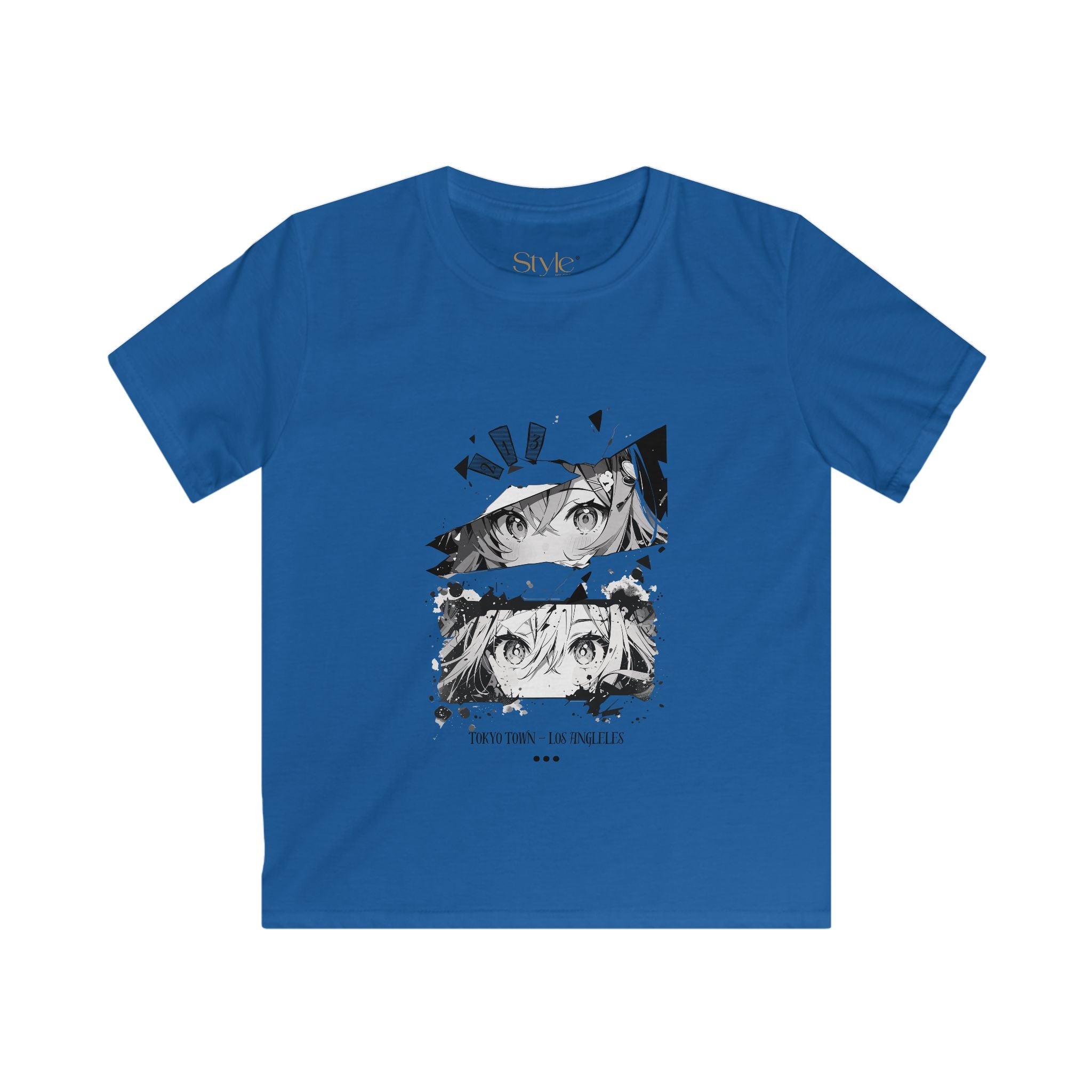 Anime Character Kids Tee | Unique Style Soft Tee for Trendsetting Kids