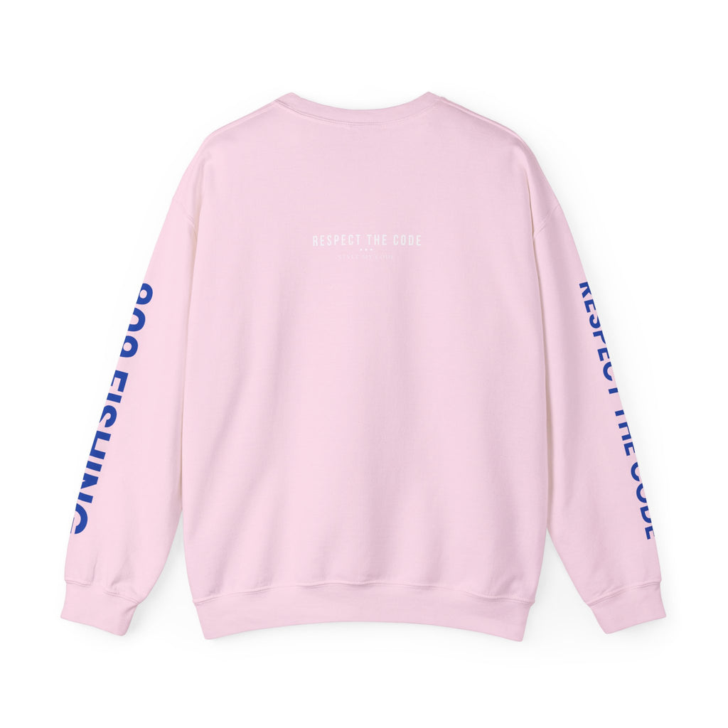 '909 Fishing' Crewneck Sweatshirt - for the Inland Empire Fisherman