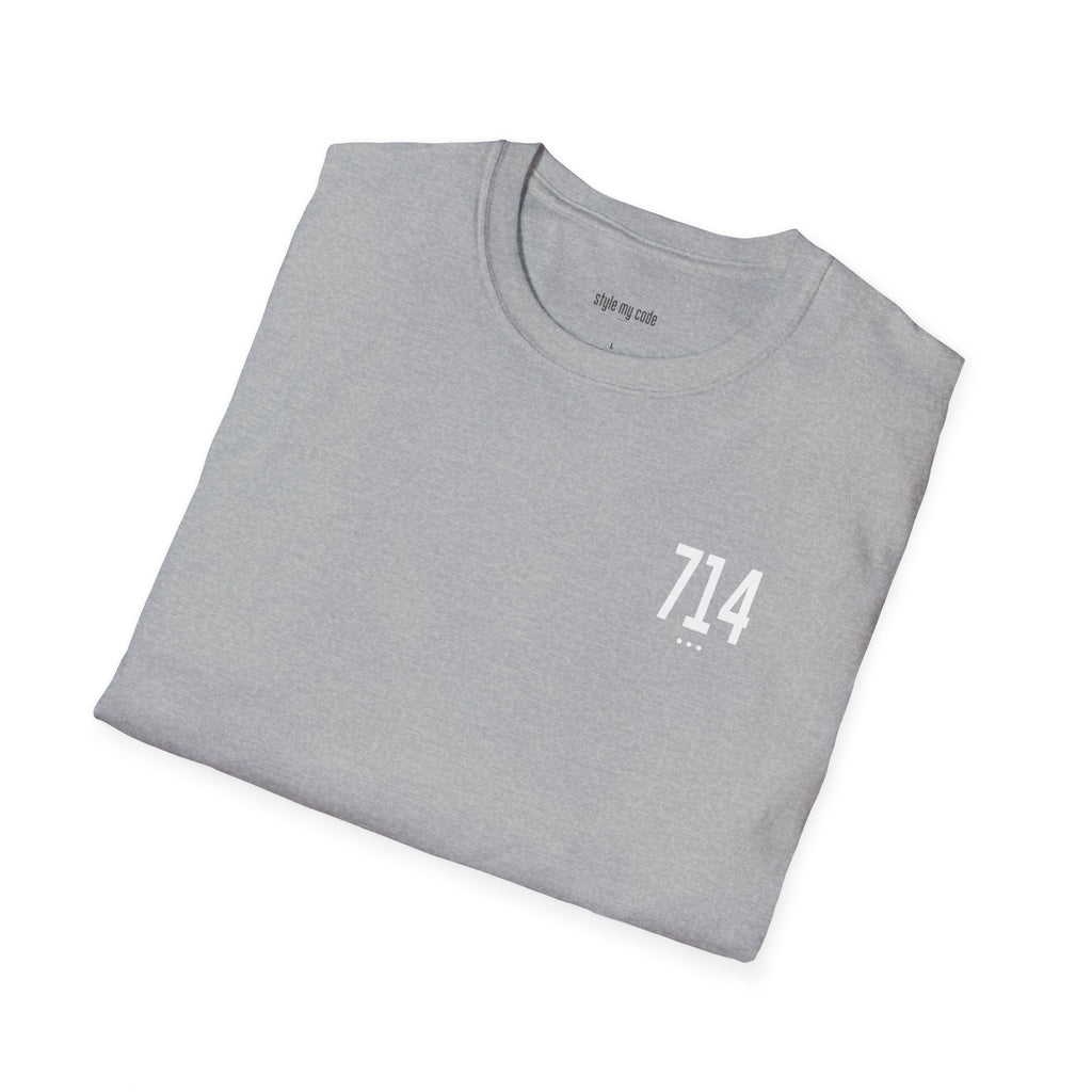 714 White Logo T-Shirt