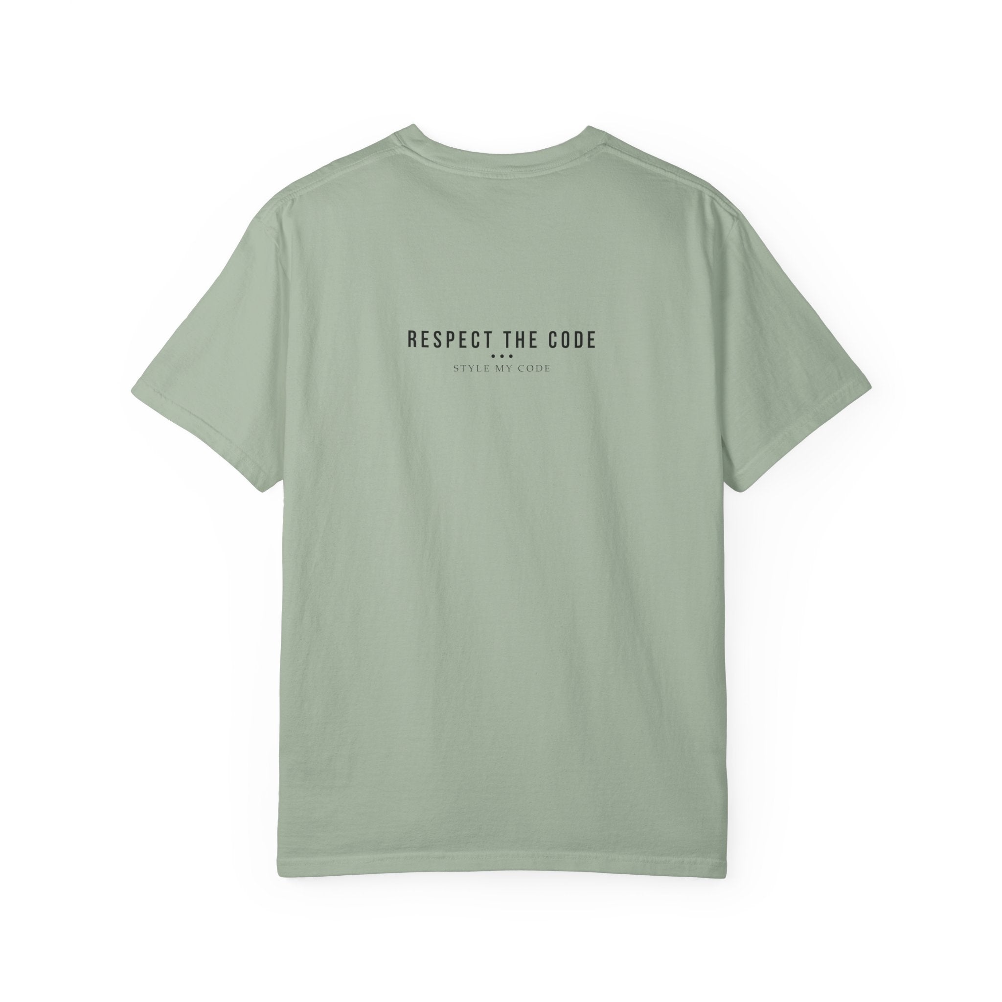 Respect the Code 213 Black and White Graffiti T-Shirt