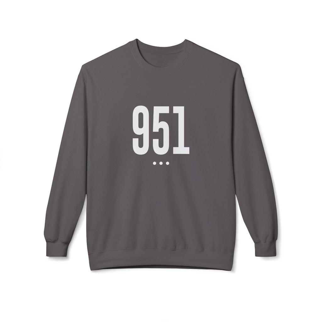 951 White Logo Front Sweatshirt