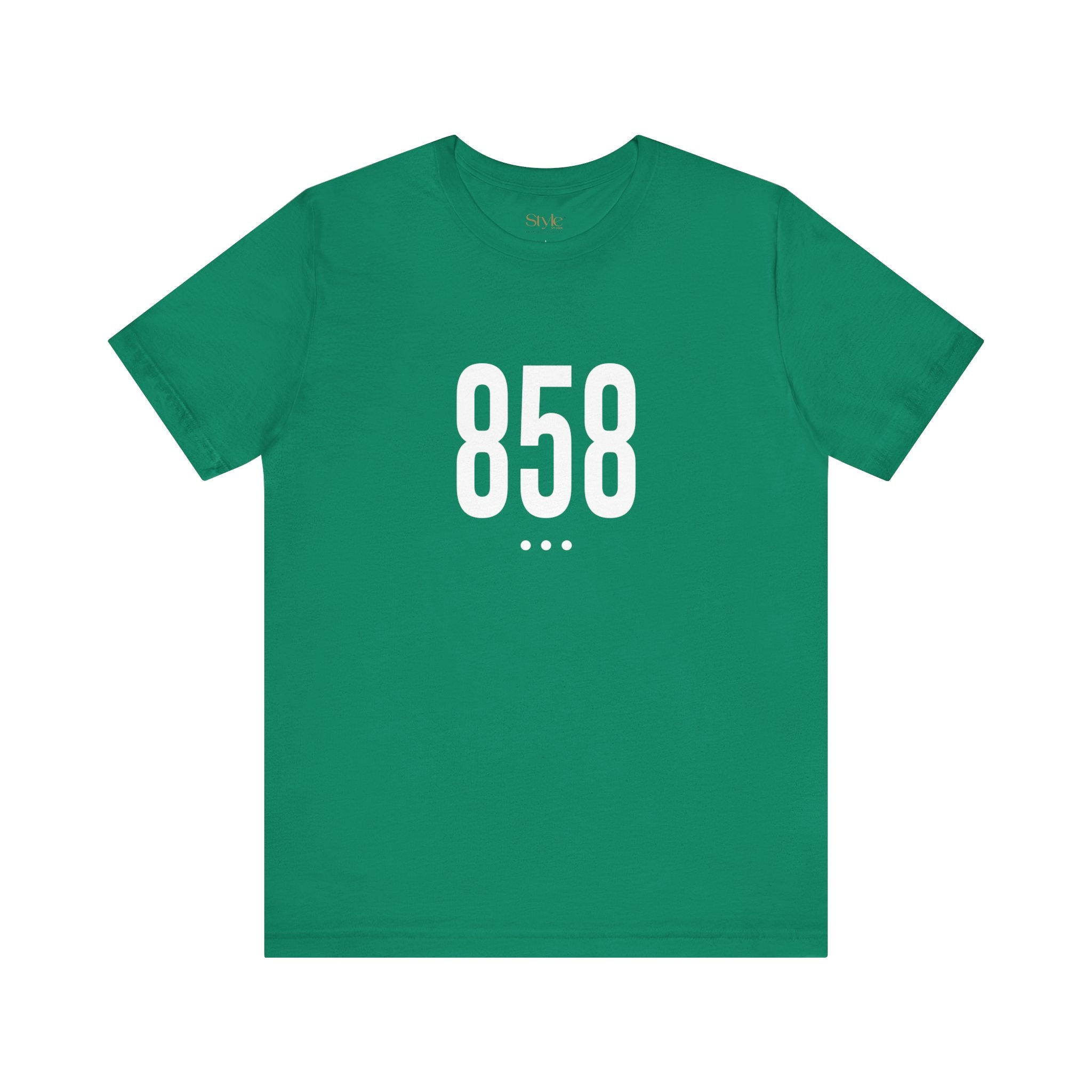 858 White Code Southern California Unisex Tee